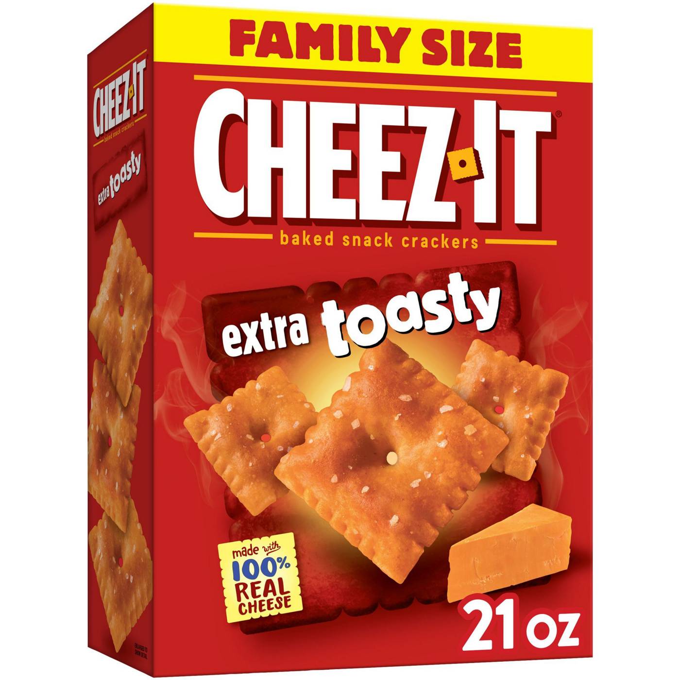 Cheez-It Extra Toasty Cheese Crackers; image 3 of 6