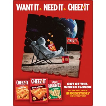 Cheez-It Extra Toasty Cheese Crackers