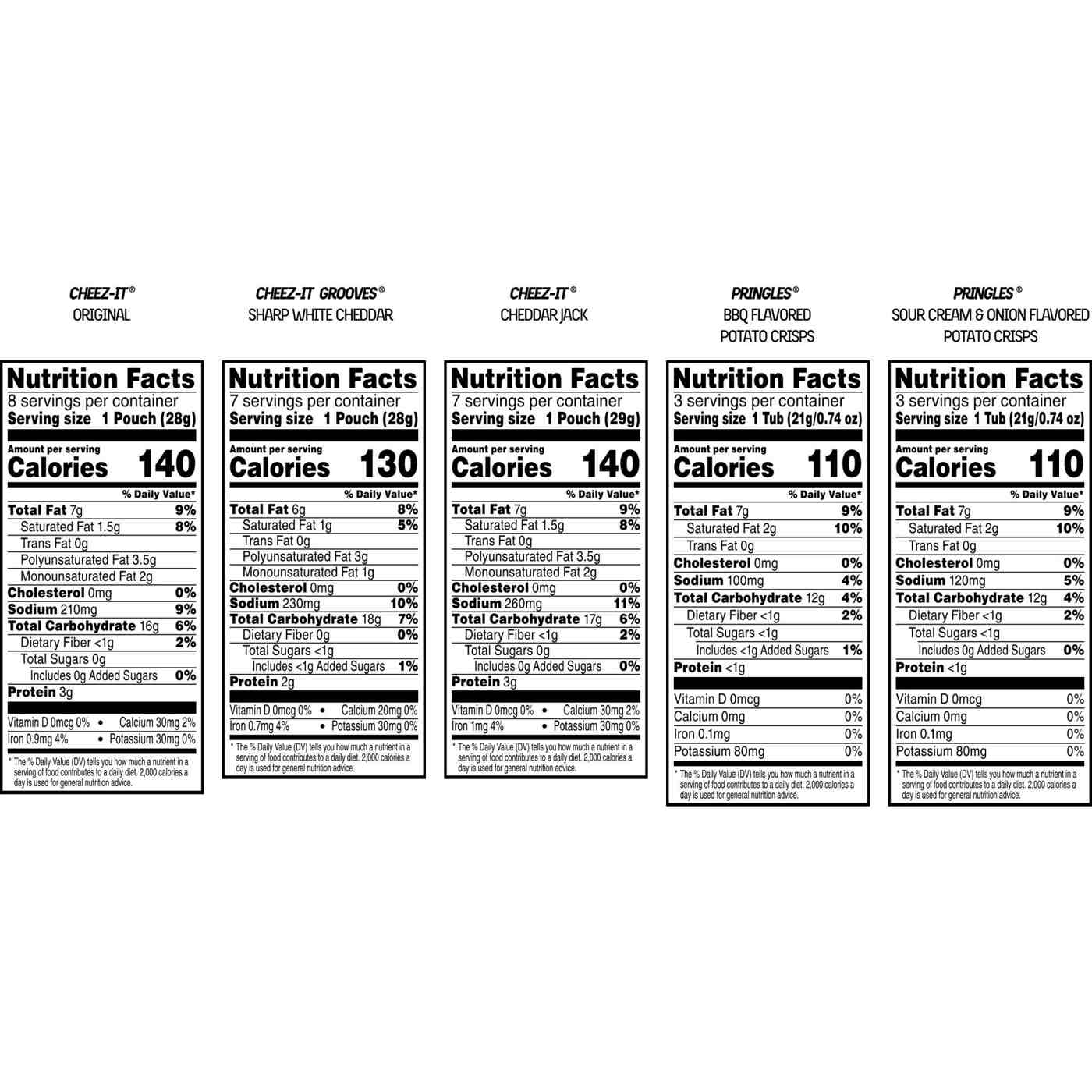 Kellogg's Cheez-It Players Pack Snack Variety Pack; image 3 of 3