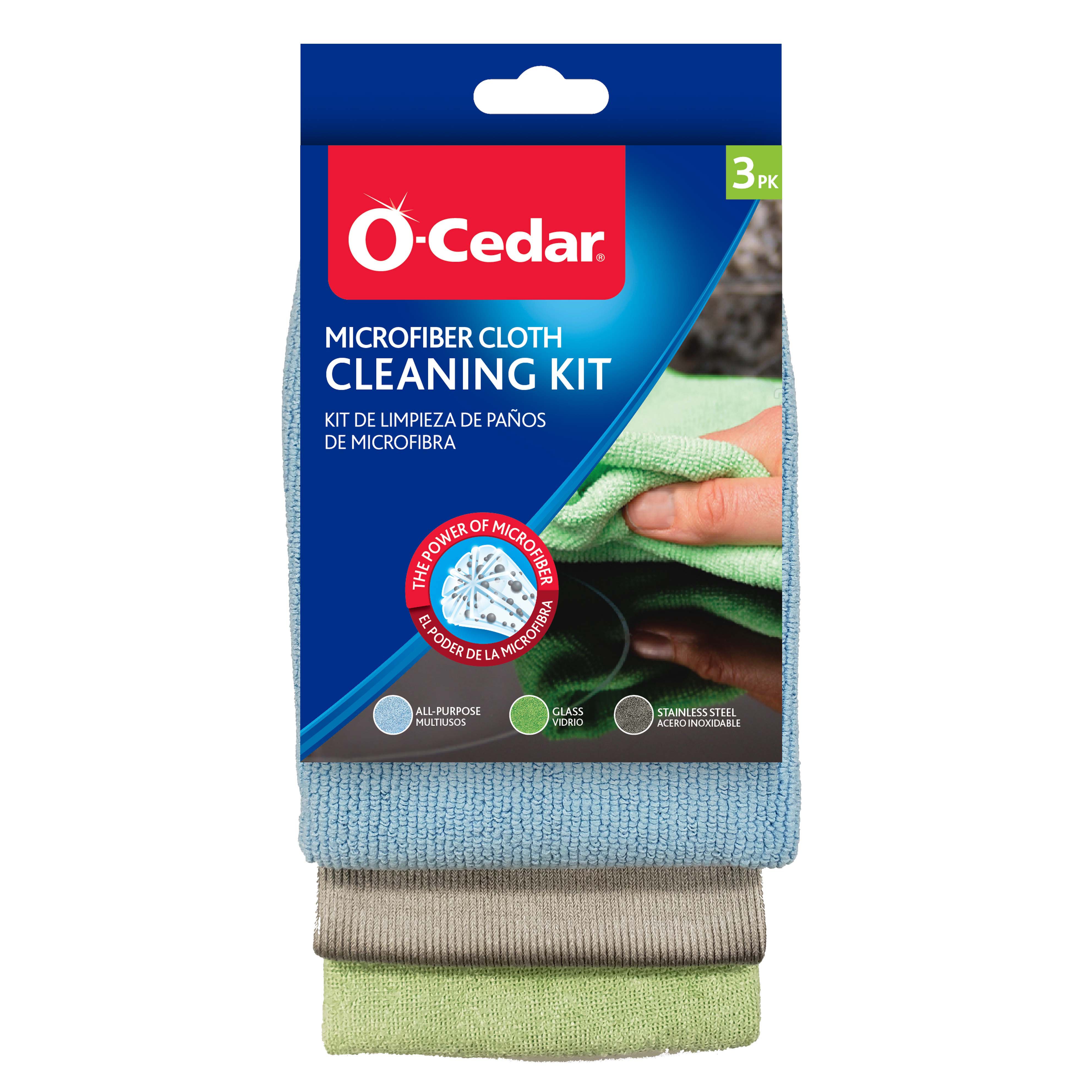 O-Cedar Microfiber Cloth Clean Kit