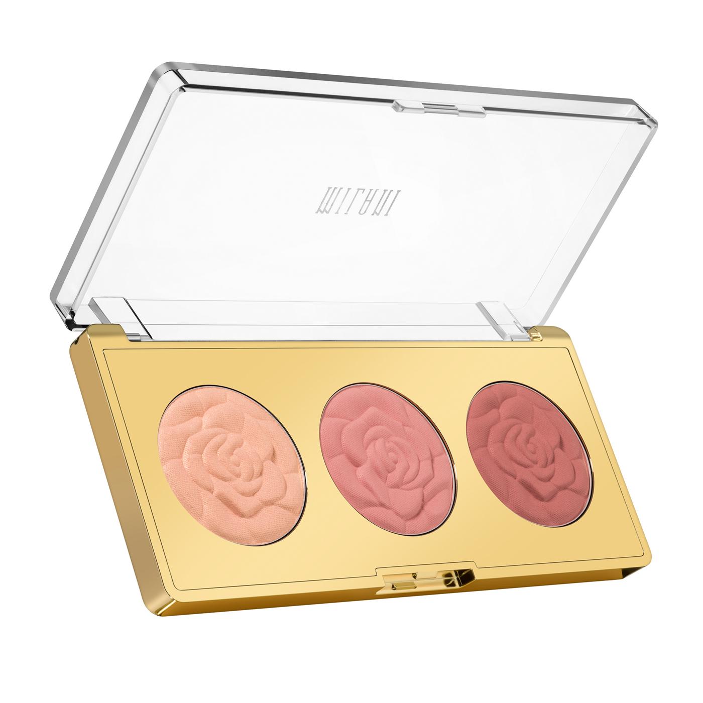 Milani Rose Powder Blush Trio Palette - Flowers of Love; image 2 of 4