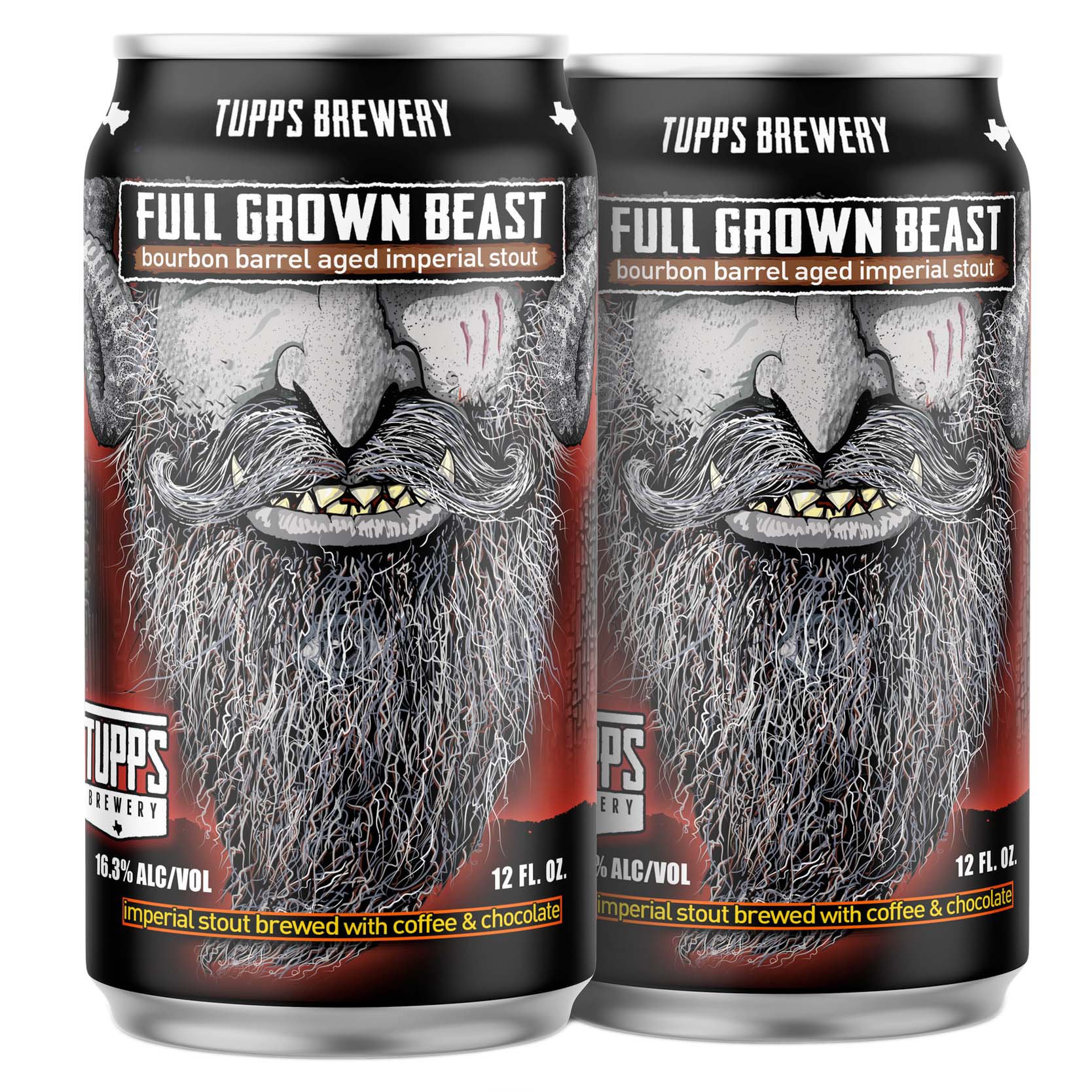 Tupps Brewery Full Grown Beast Bourbon Barrel Imperial Stout Seasonal