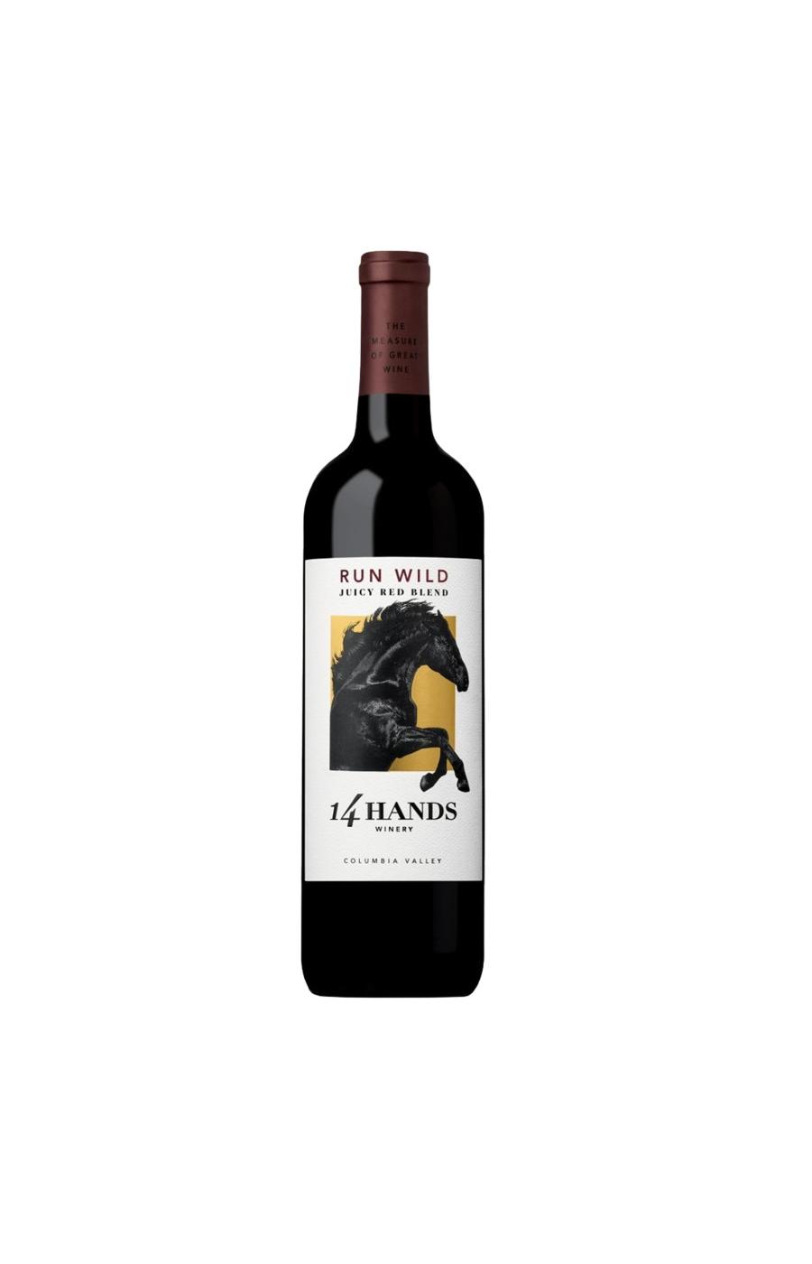 14 Hands Run Wild Vineyard Select Washington Red Wine-Blend; image 1 of 5