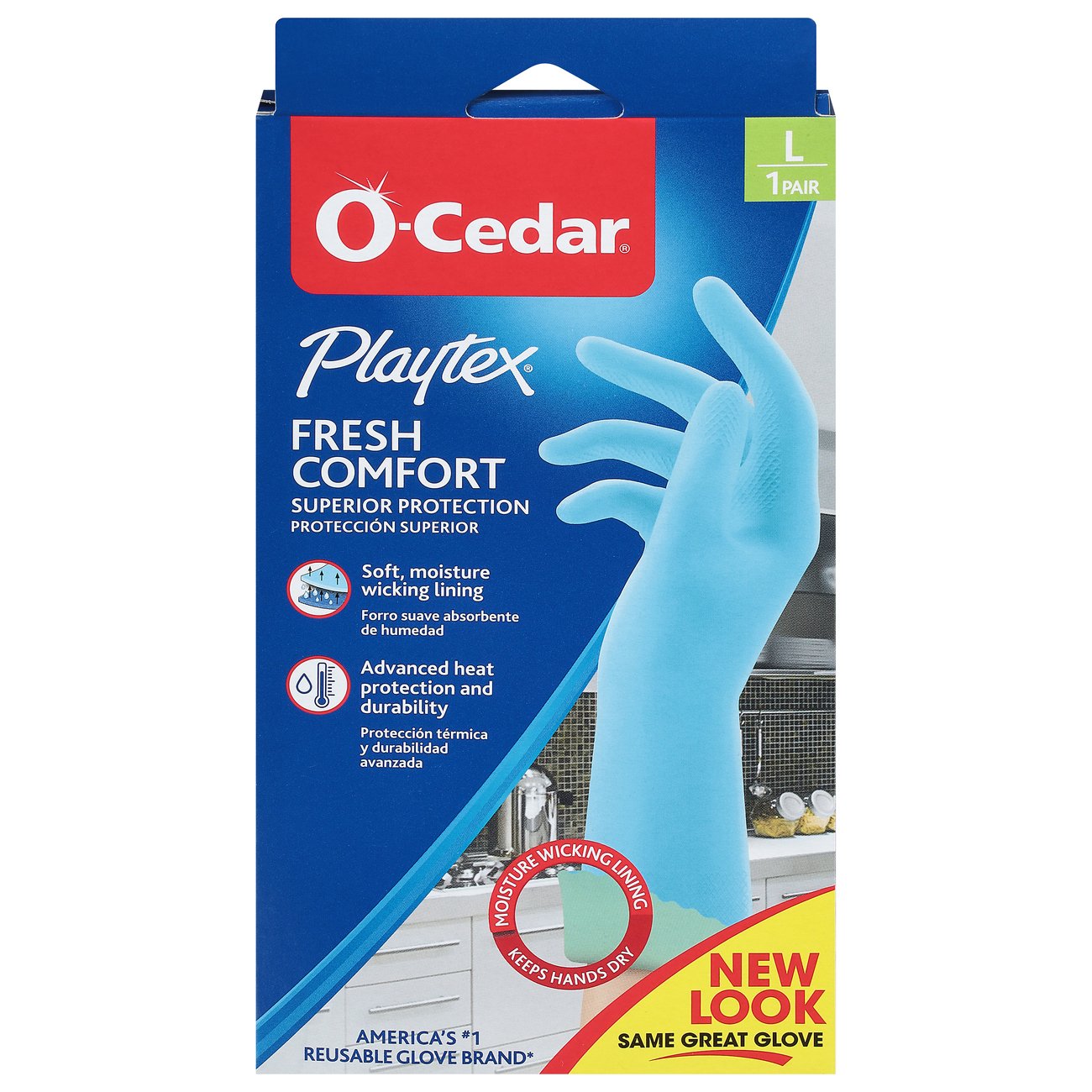 OCedar Playtex Fresh Comfort Reusable Gloves Shop Gloves at HEB