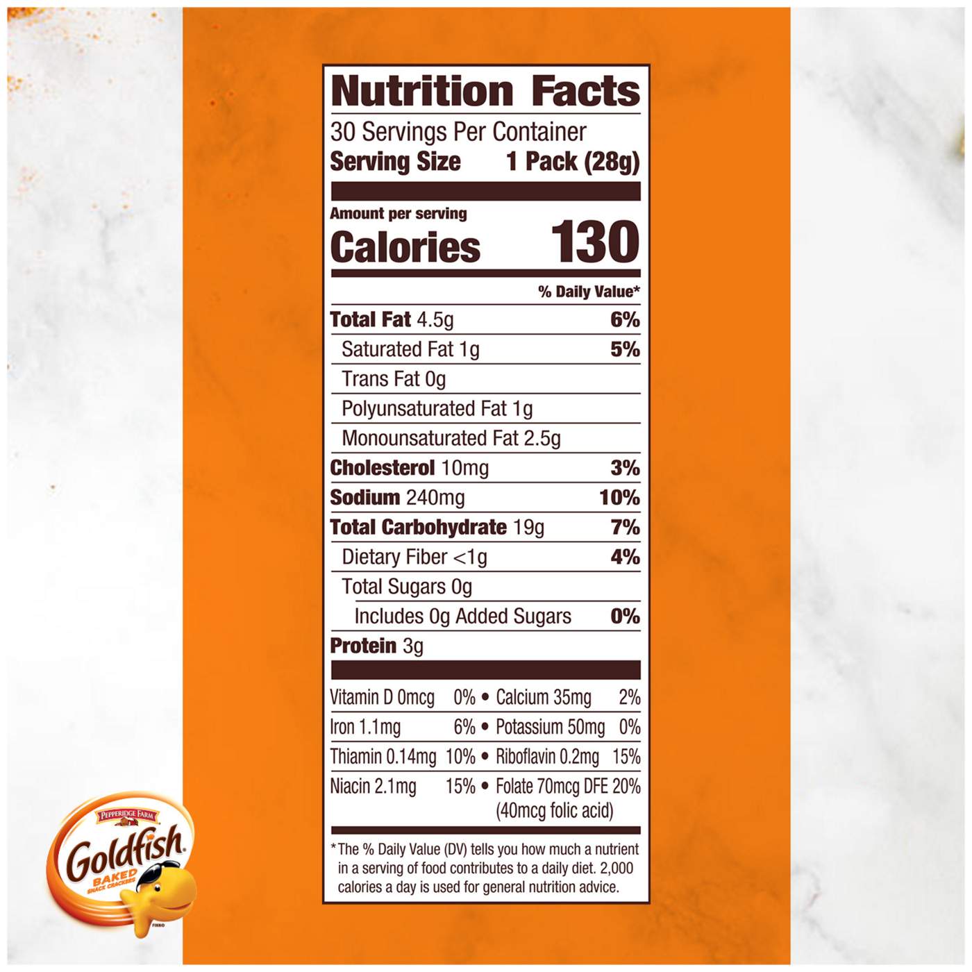 Goldfish Baked Cheddar Crackers Multipack; image 3 of 9