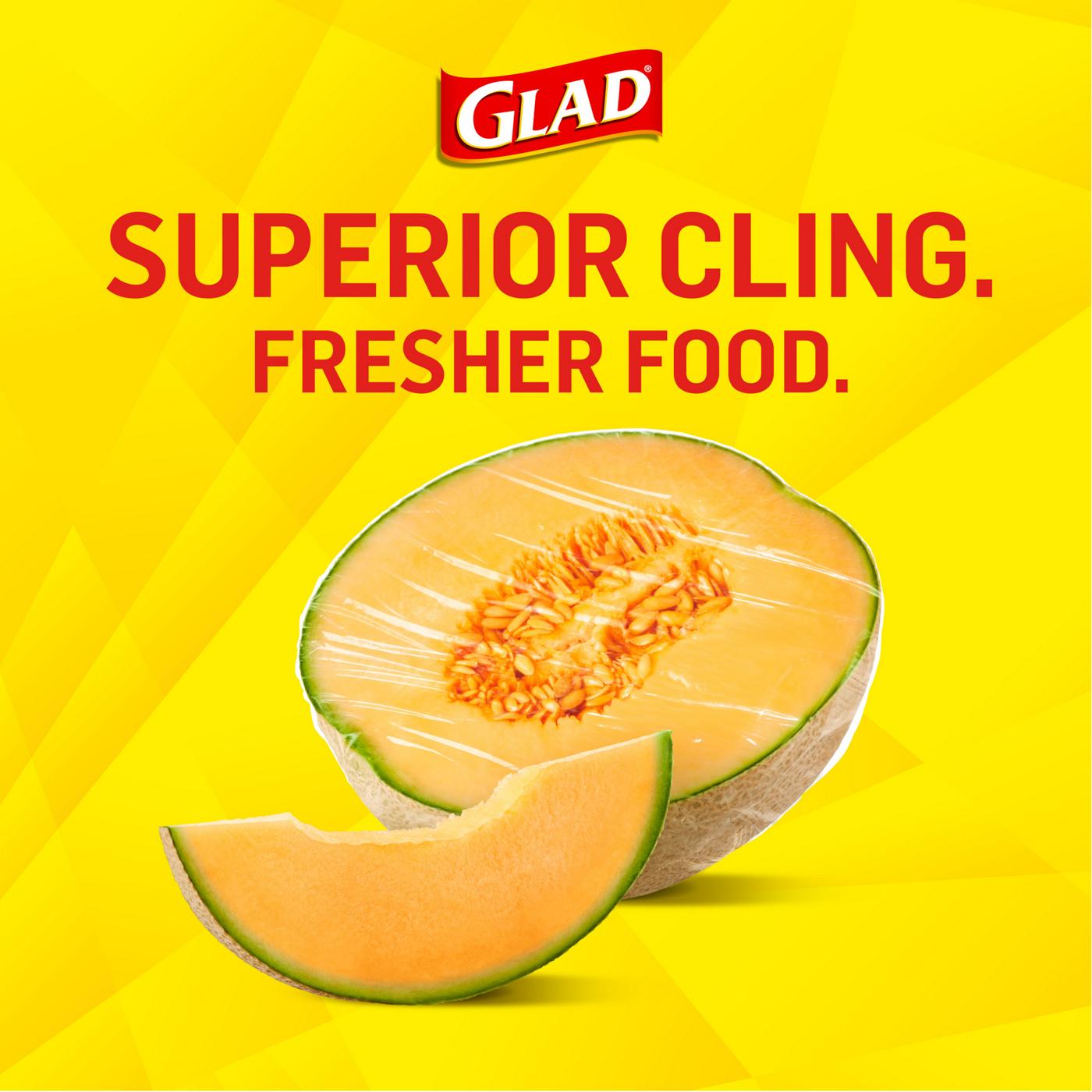 Glad Cling Plastic Wrap, 400 ft. Roll, Clear