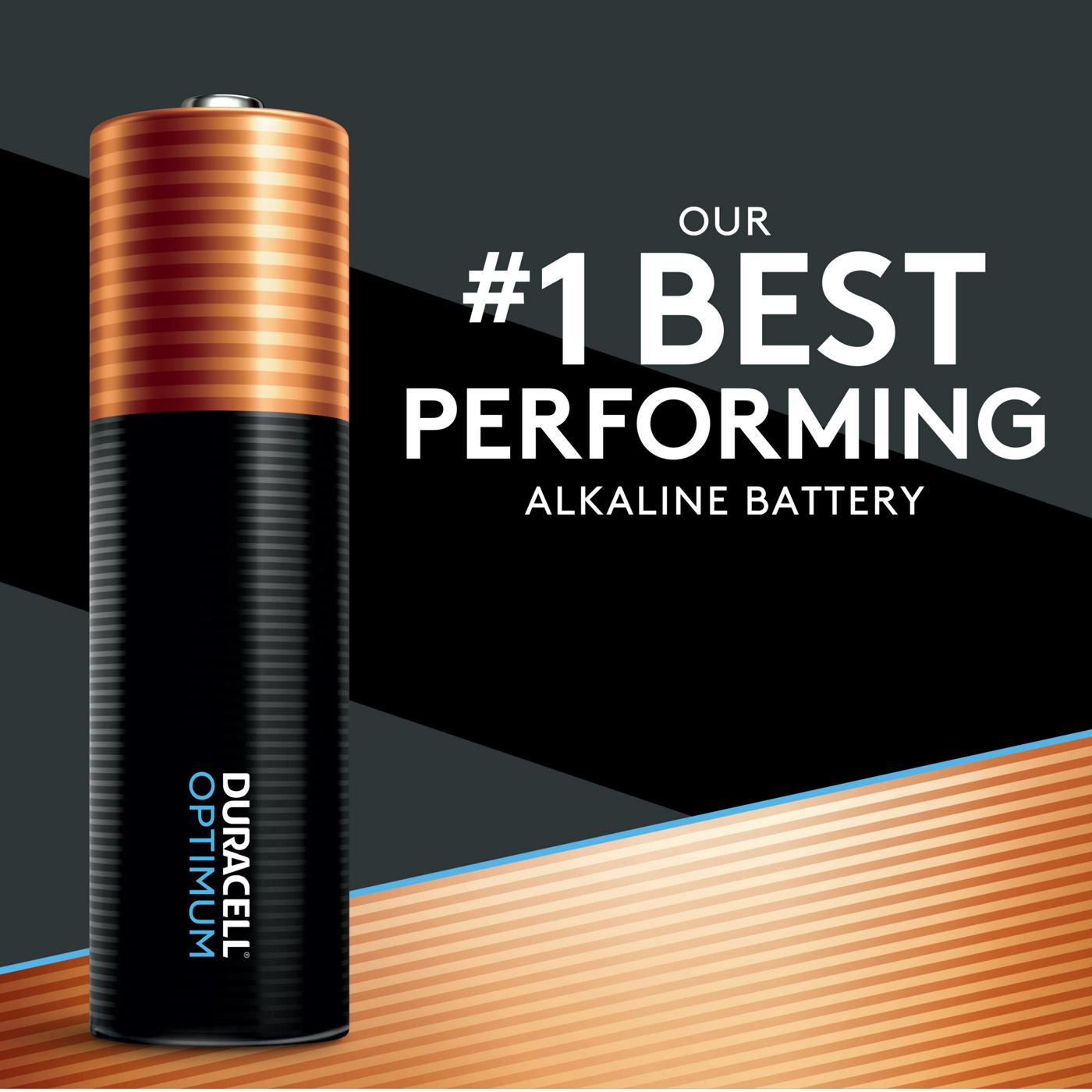 Duracell Optimum Alkaline Batteries, 1.5V AA; image 5 of 5