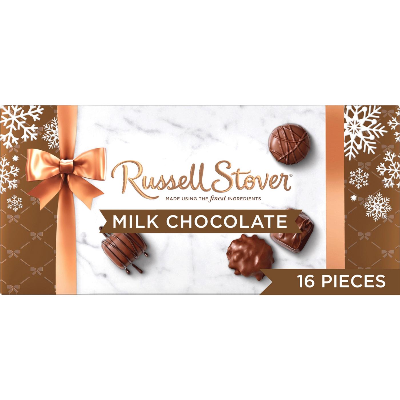 Russell Stover Milk Chocolate Christmas Gift Box, 16 pc; image 1 of 2