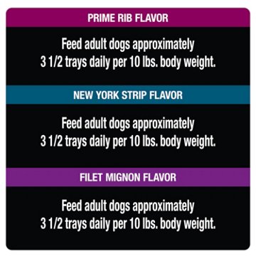 Cesar Grilled Steak Filets In Gravy Wet Dog Food Variety Pack