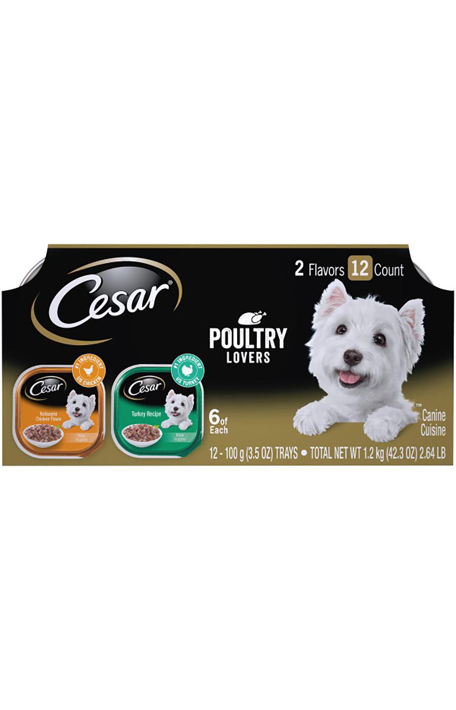 Cesar Poultry Lovers Wet Dog Food Multipack; image 4 of 4