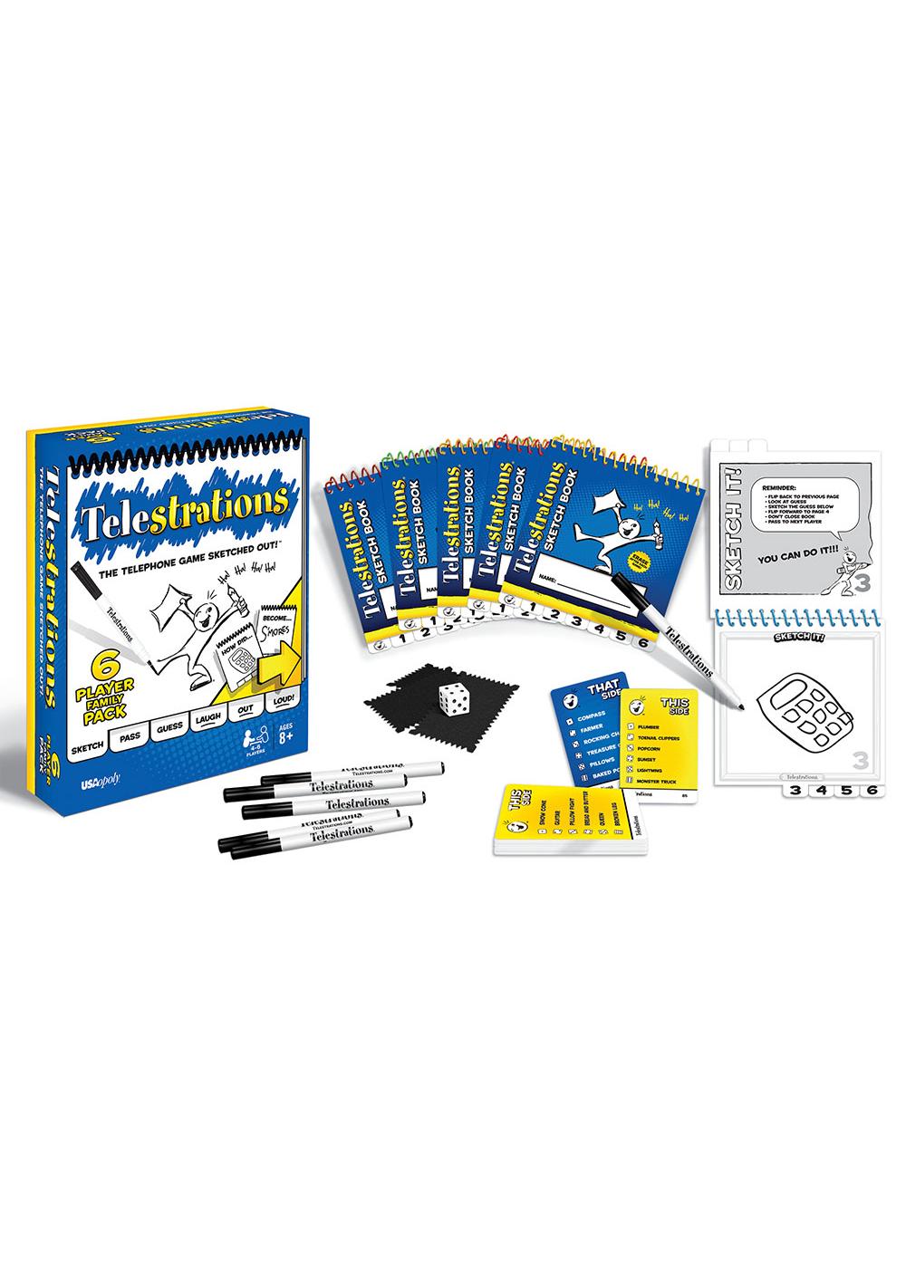 Telestrations Party Game - 6 Player; image 2 of 2
