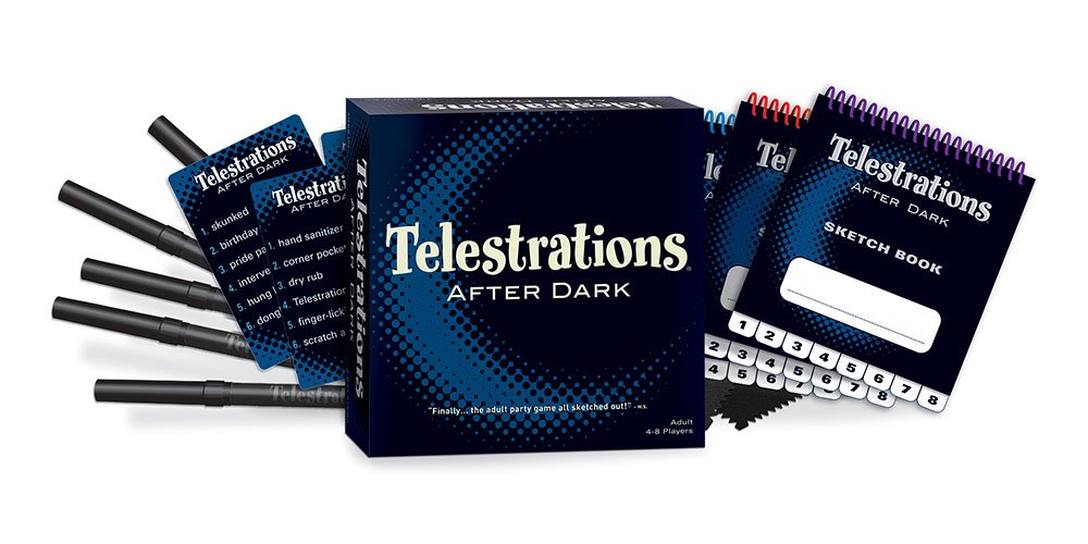 USAopoly Telestrations After Dark Adult Game