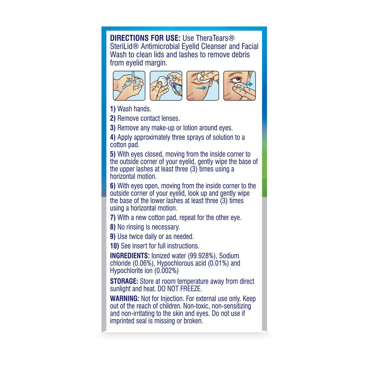 TheraTears Eyelid Cleanser; image 4 of 5