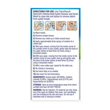 TheraTears Eyelid Cleanser, 2 oz