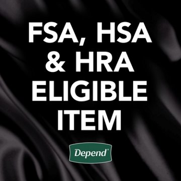 Depend Real Fit Incontinence Disposable Underwear - L/XL, 20 ct