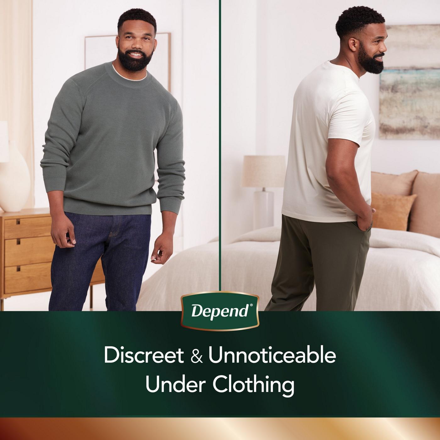 Depend Real-Fit Underwear for Men