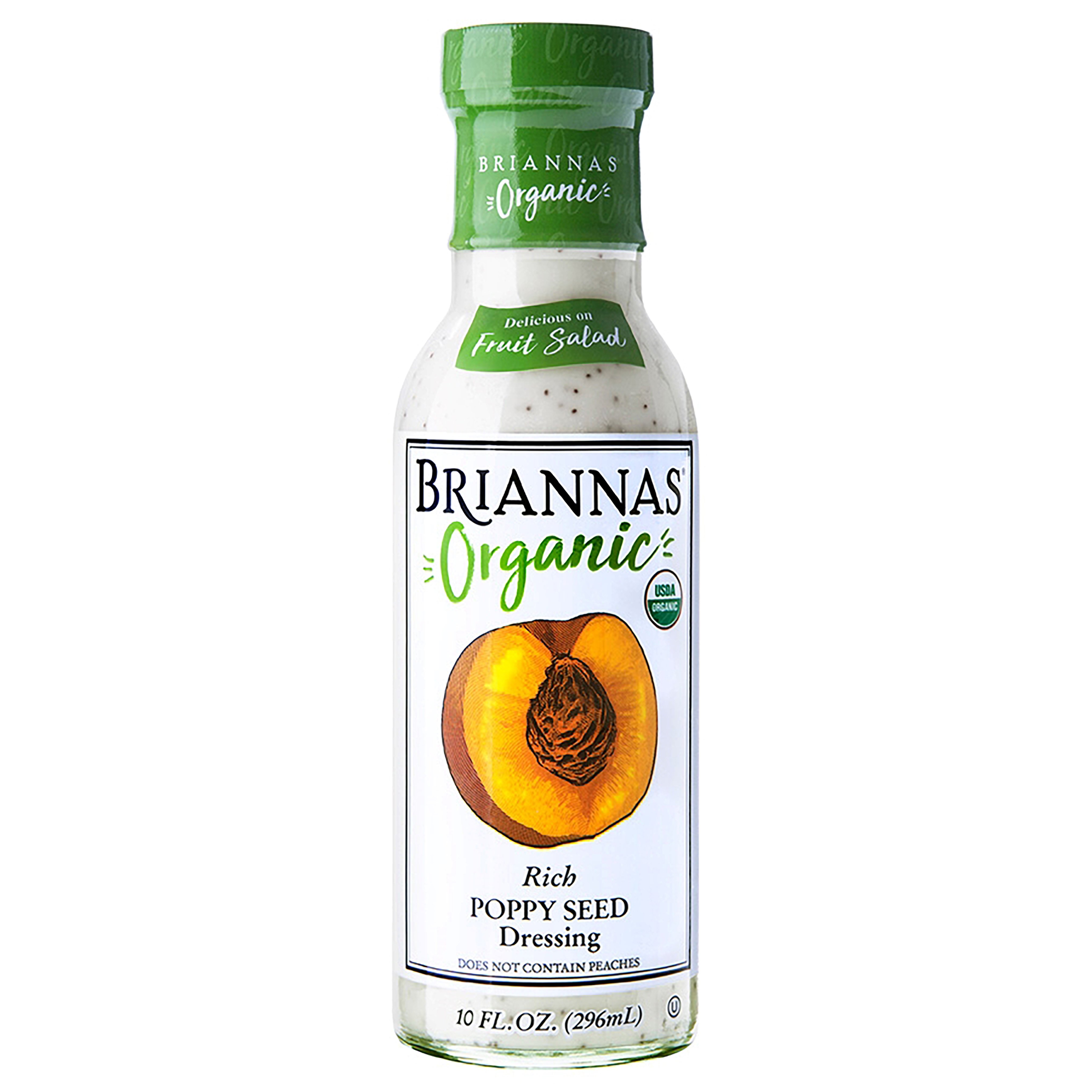 Briannas Organic Rich Poppy Seed Dressing Shop Salad dressings at HEB