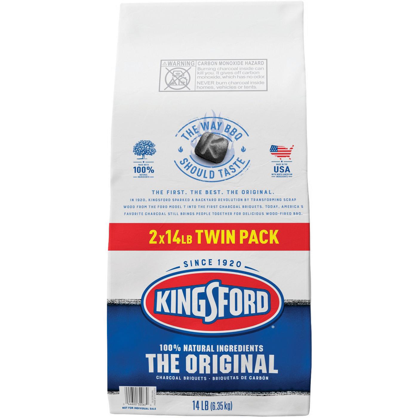 Kingsford The Original Charcoal Briquets, 2 Pk Shop Charcoal, wood