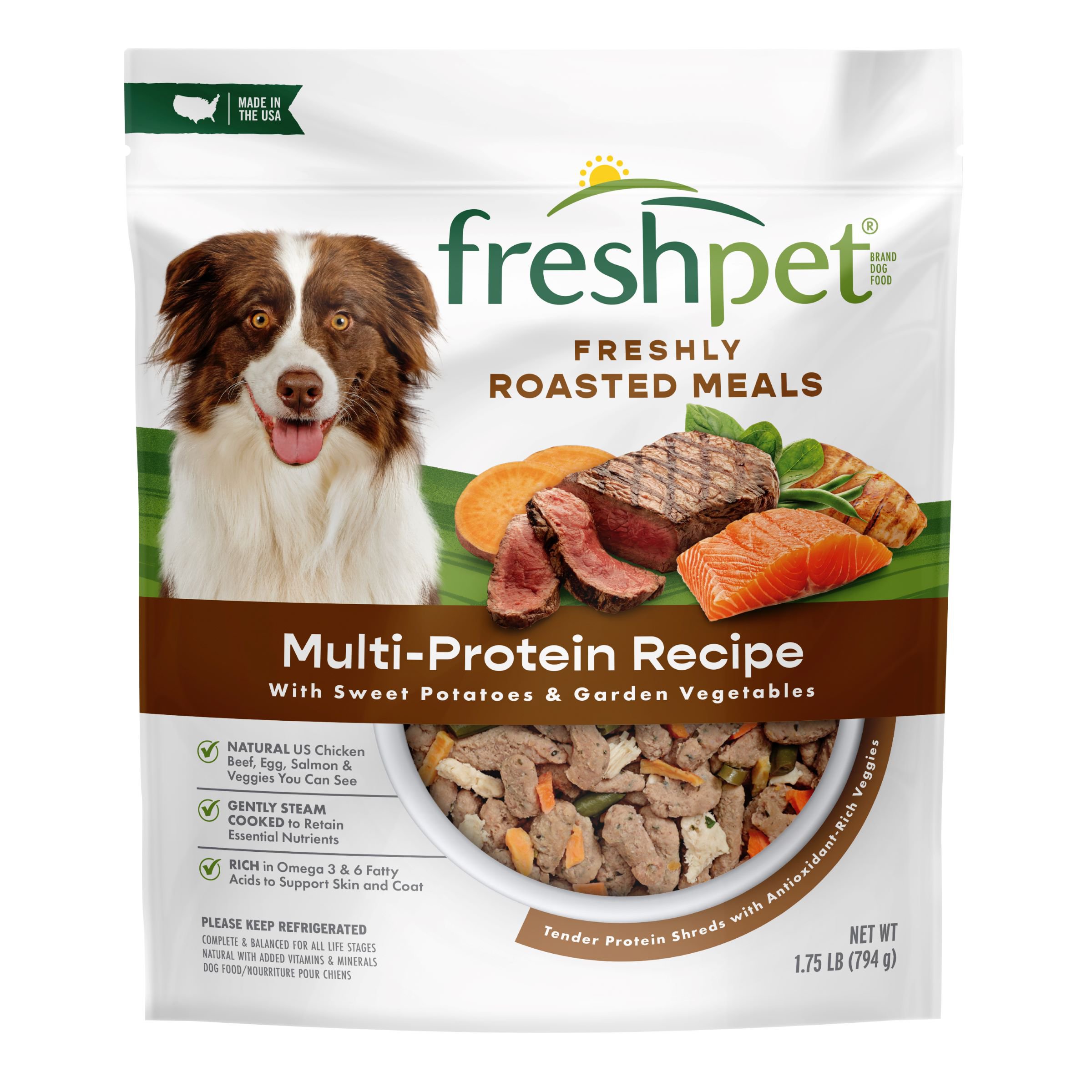 Freshpet Roasted Meals Multi Protein Fresh Dog Food Shop Food At H E B