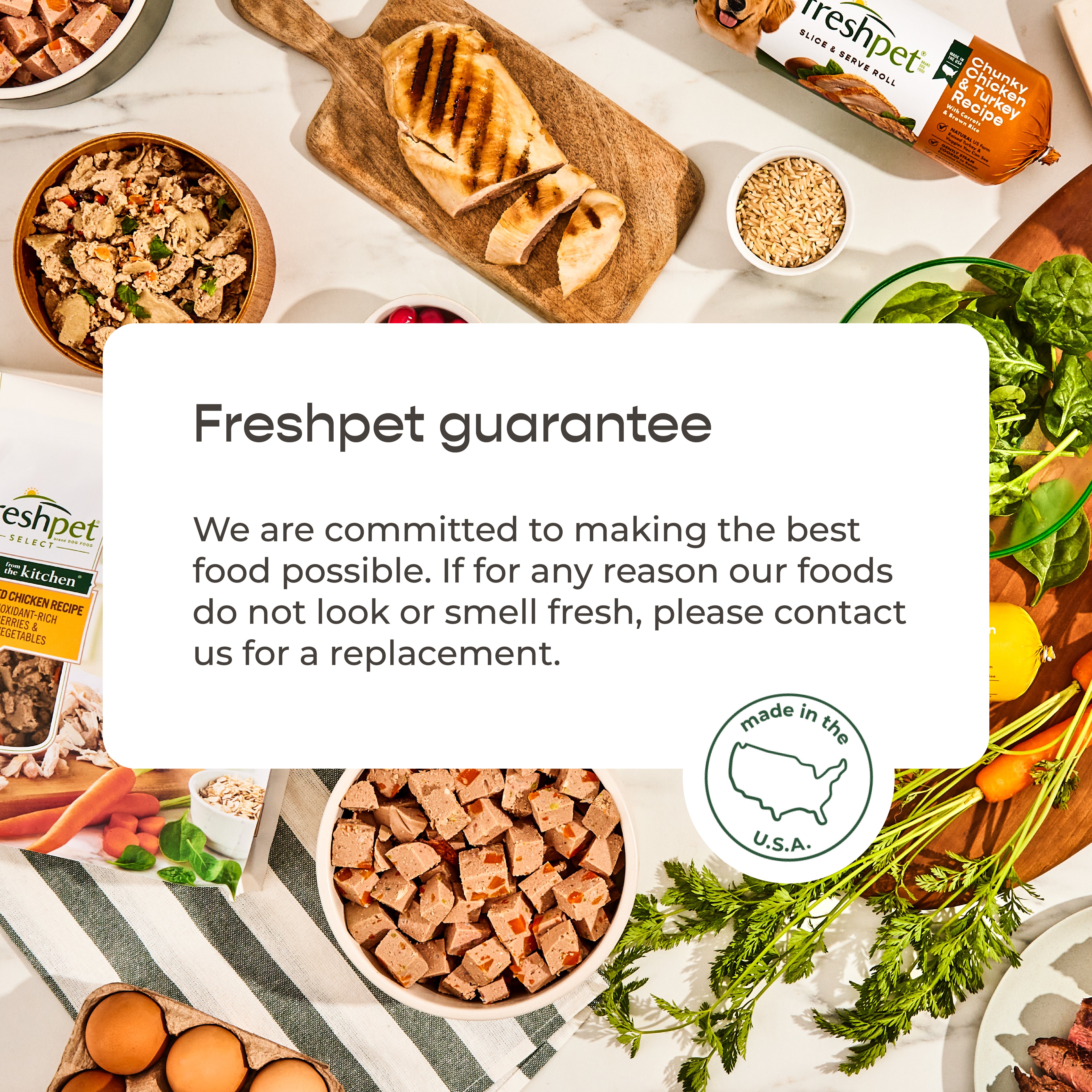 Freshpet best sale serving size