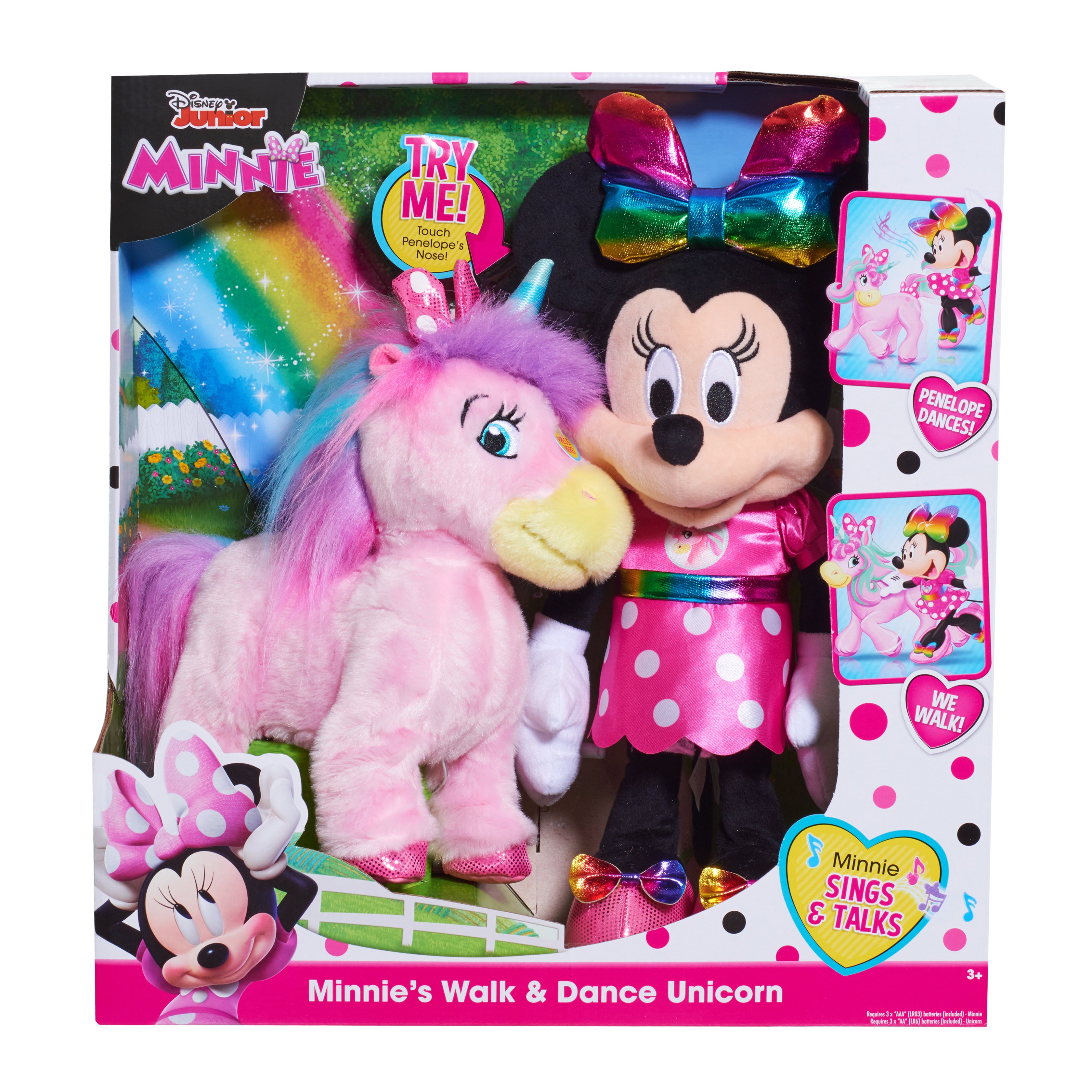 minnie mouse dancing doll