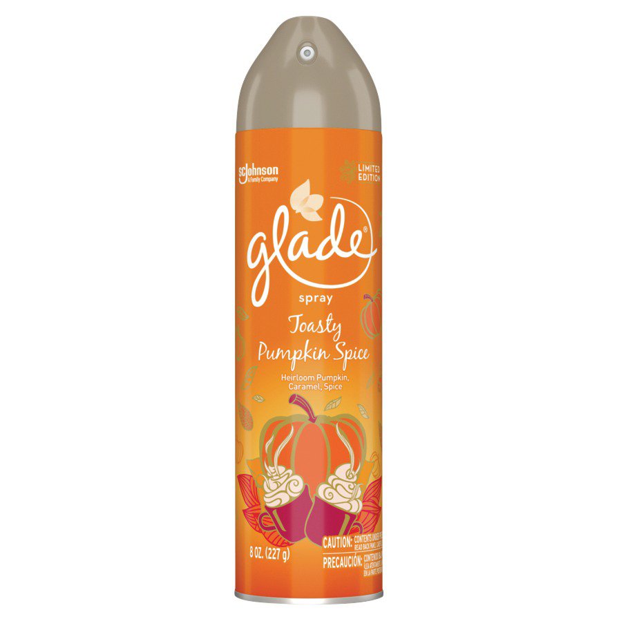 Glade Toasty Deep Pumpkin Spice Air Freshener Room Spray Shop Air Fresheners & Candles at HEB