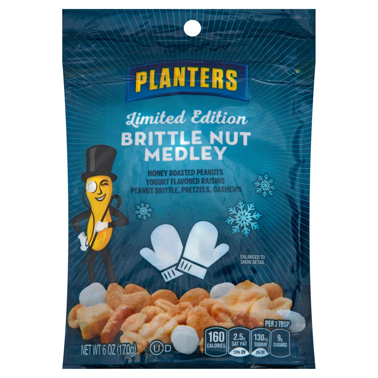 Planters Brittle Nut Medley Shop Nuts & Seeds at HEB