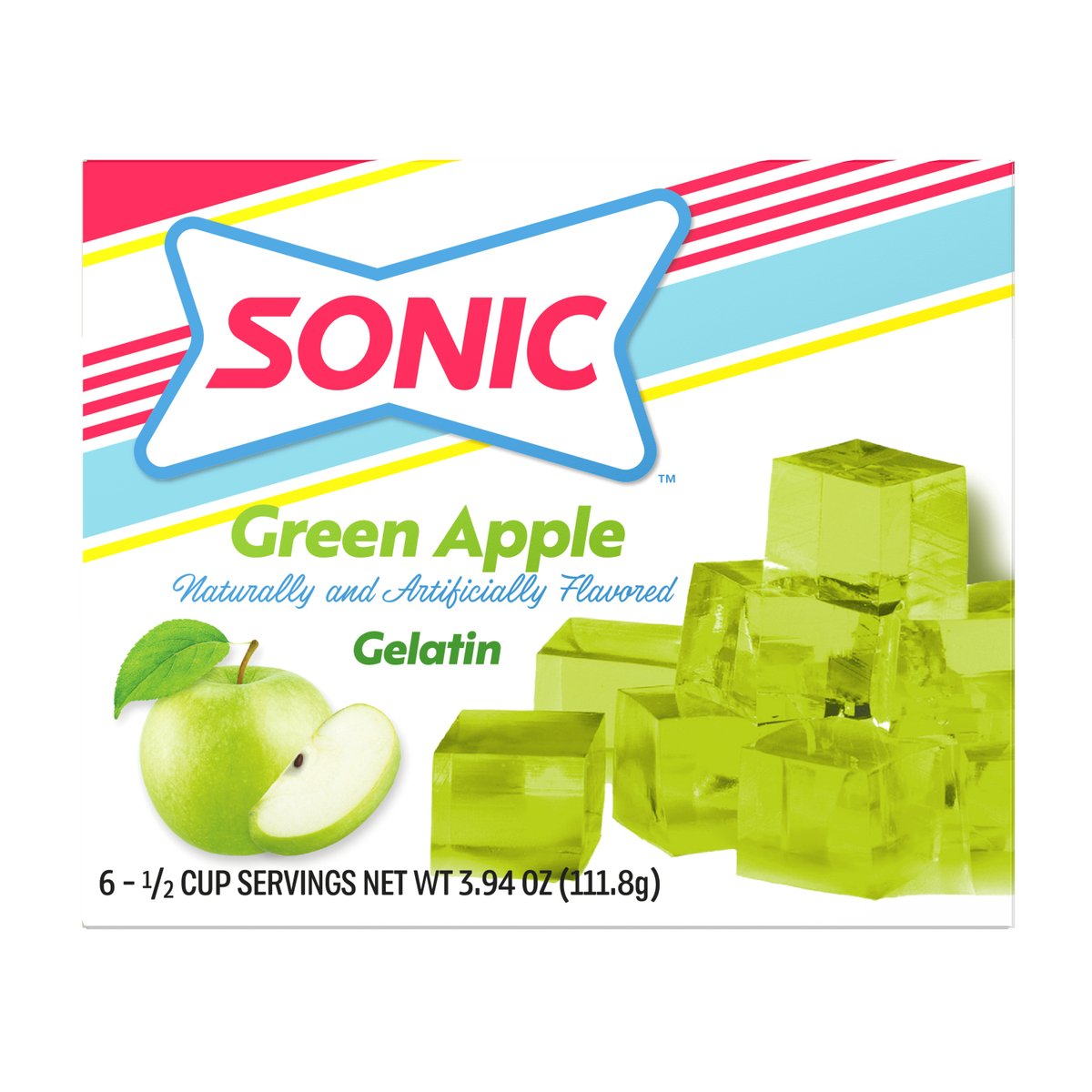 Sonic Green Apple Gelatin Shop Pudding & Gelatin Mix at HEB