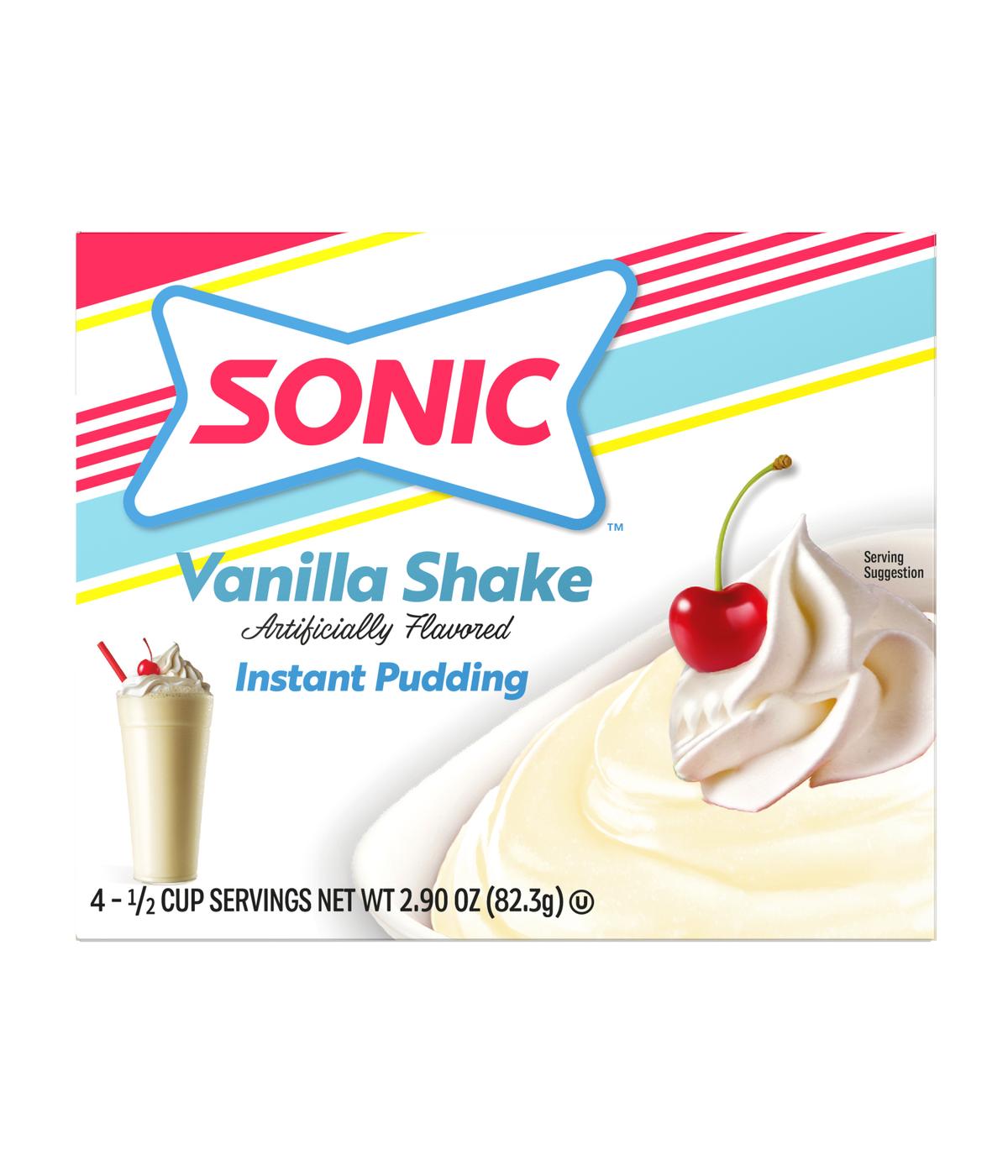 Sonic Pudding - Vanilla Shake; image 1 of 3