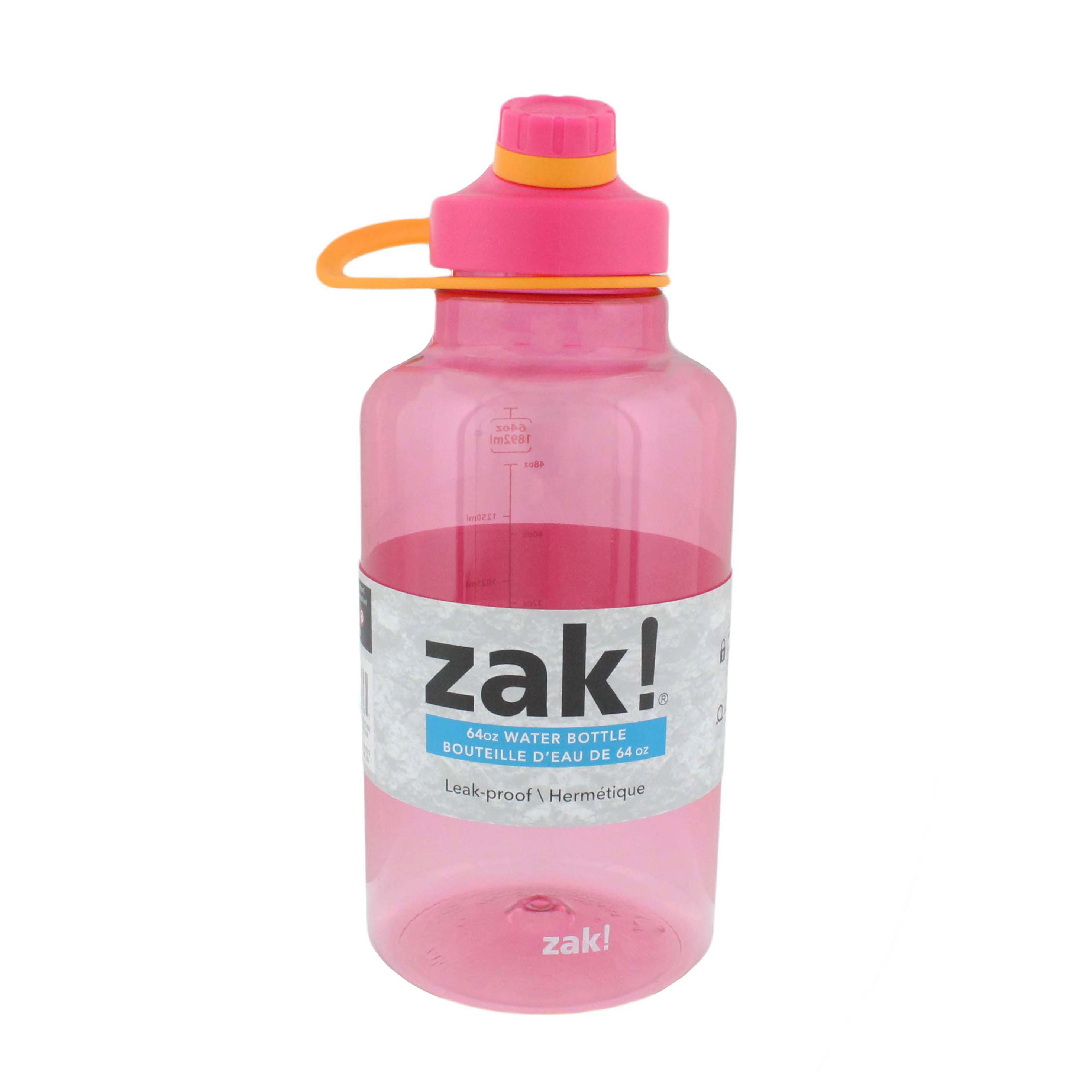Zak Designs Raspberry Leak Proof Water Bottle Shop Travel & ToGo at