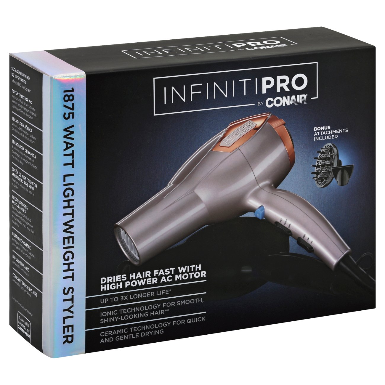 Conair Infinitipro Lightweight Hair Styler Shop Hair Dryers At H E B