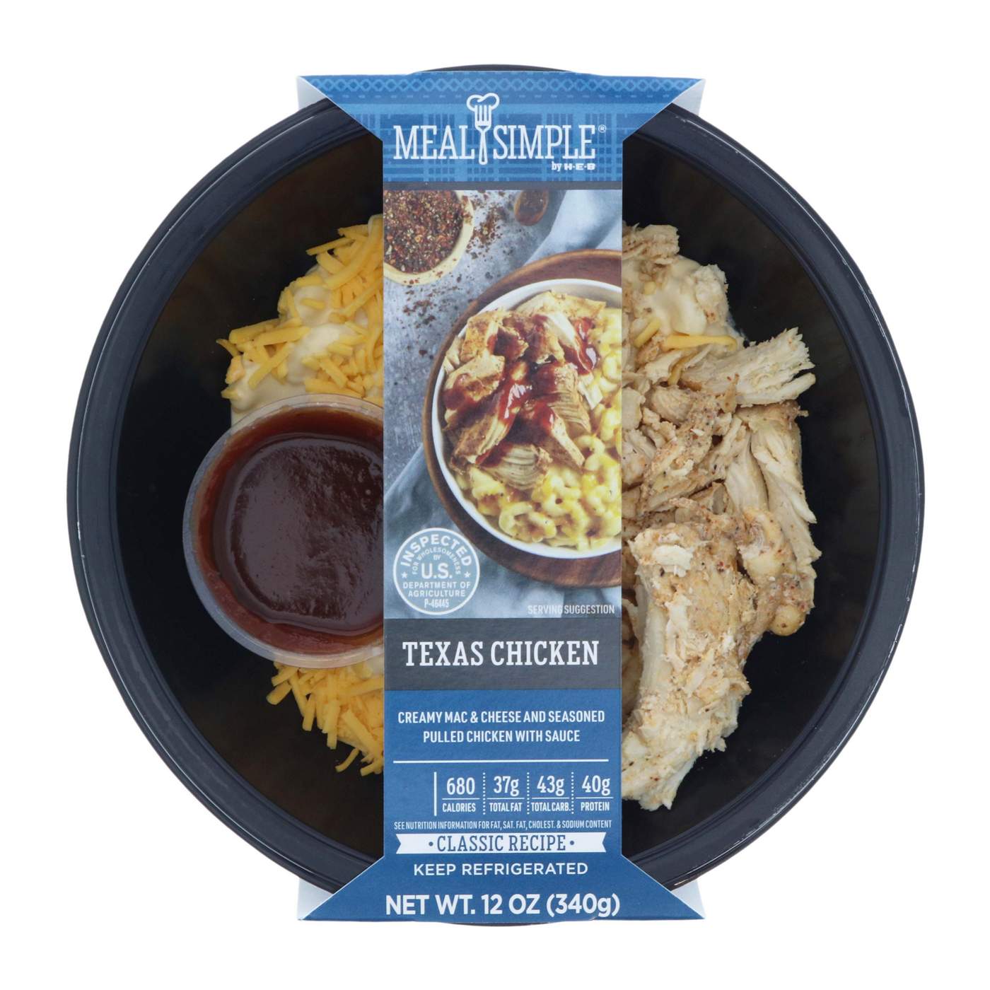 Meal Simple by H-E-B Texas Chicken Mac & Cheese Bowl; image 4 of 4