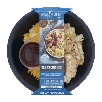 Meal Simple by H-E-B Texas Chicken Mac & Cheese Bowl