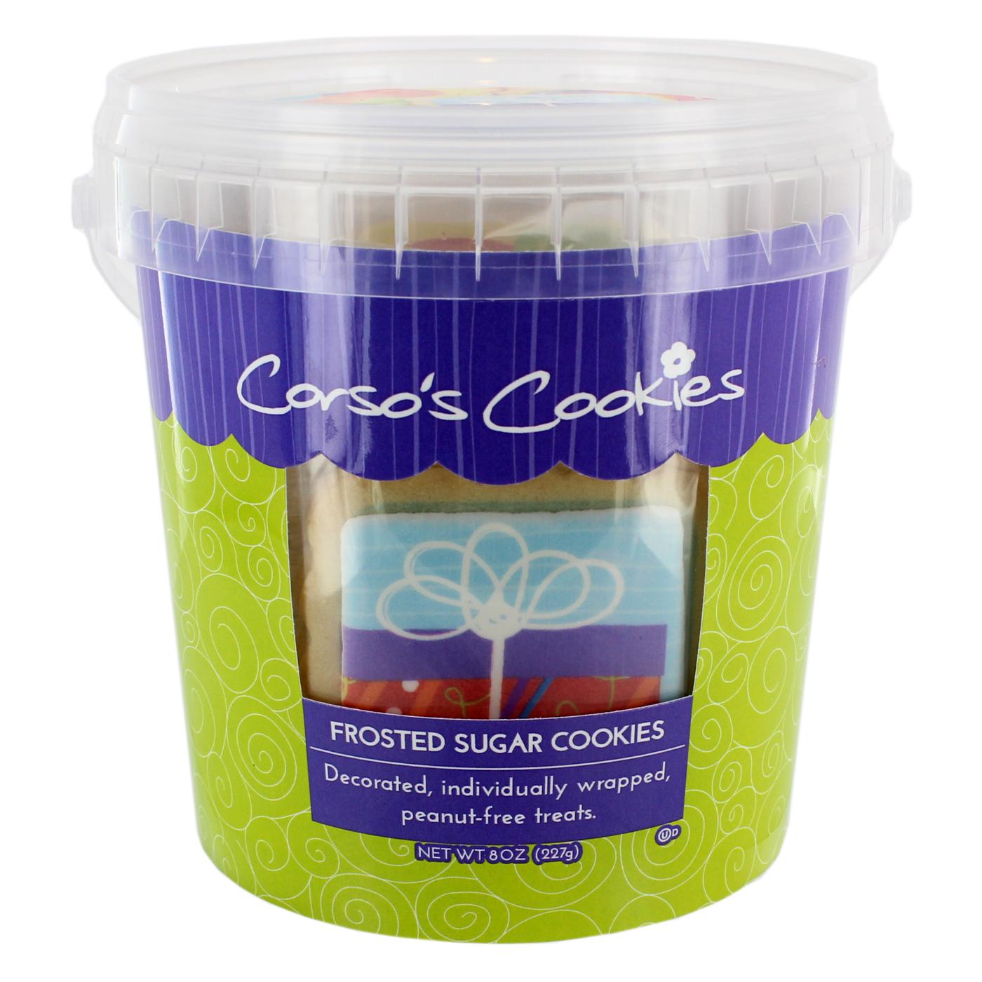 Corso's Celebration Frosted Sugar Cookies Bucket; image 2 of 2