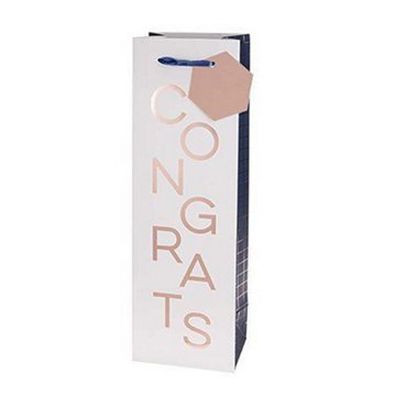 True Brands Congrats Wine Gift Bag