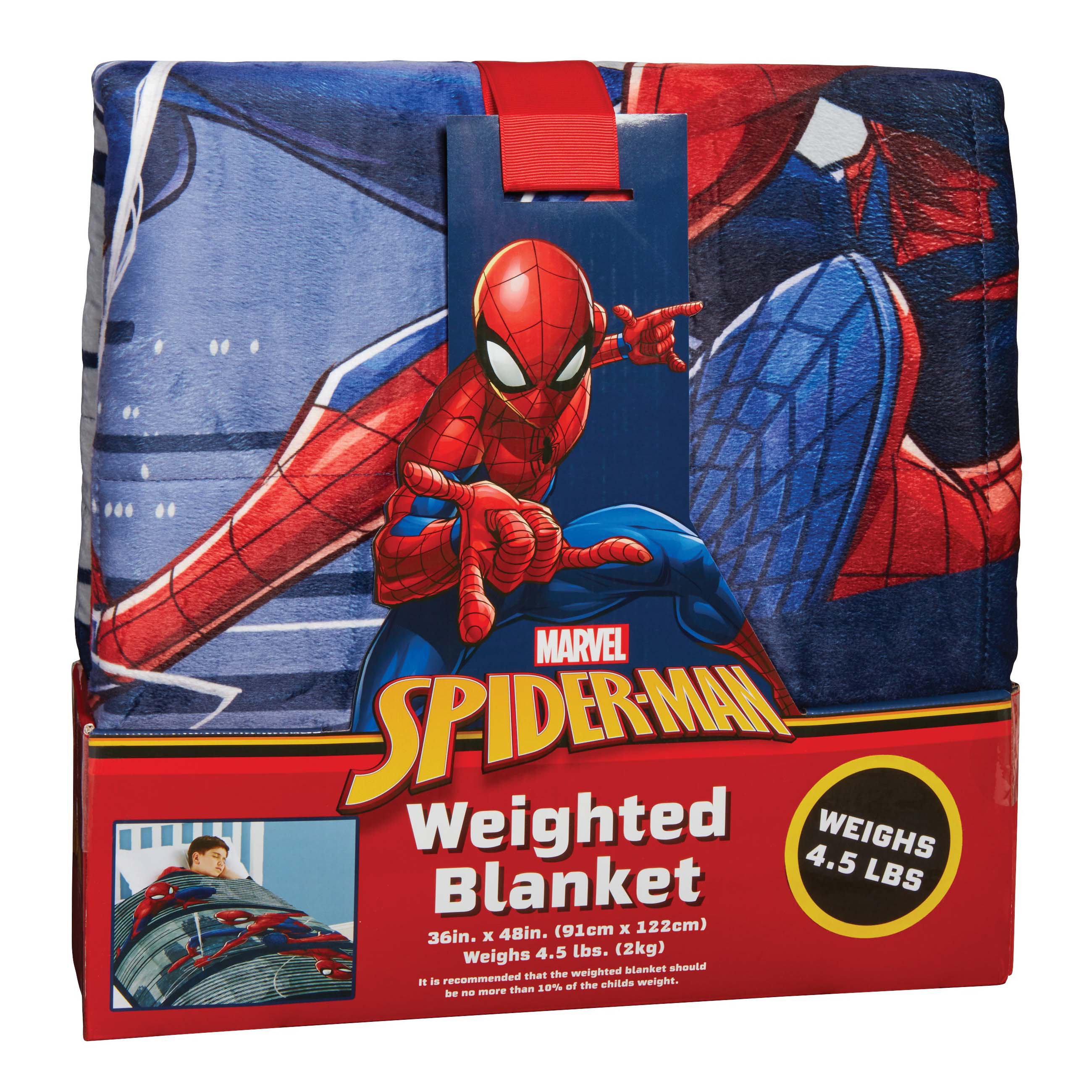 Jay Franco Spider-man Weighted Blanket - Shop Sheet sets & comforters ...