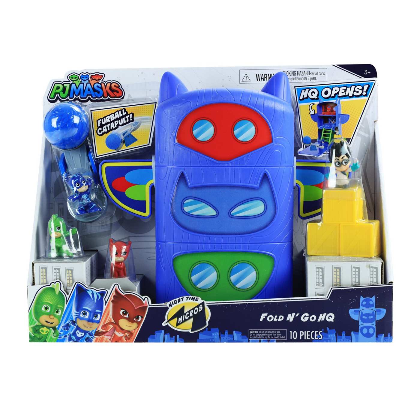 Just Play PJ Masks Fold N Go HQ Playset; image 3 of 3