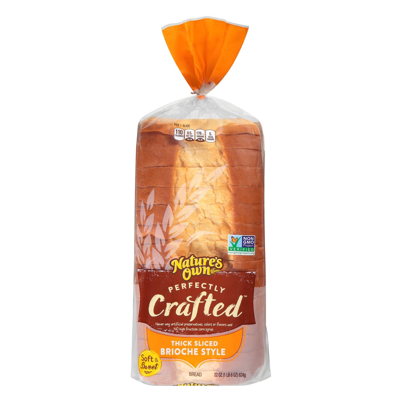 Natures Own Perfectly Crafted Thick Sliced Brioche Style Bread Shop Sliced Bread At H E B