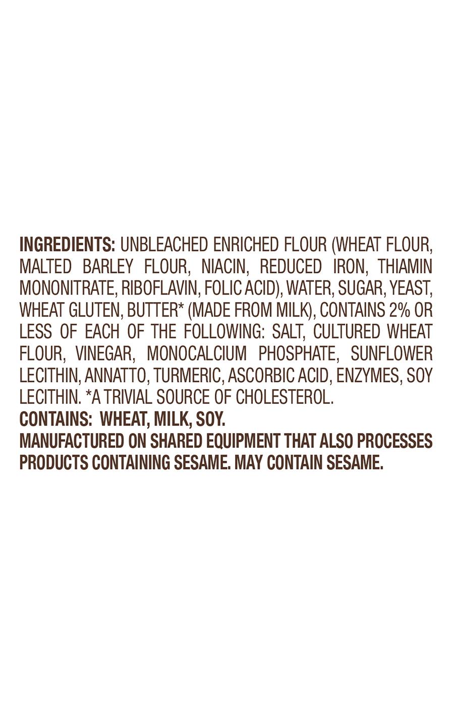 Nature's Own Perfectly Crafted Thick Sliced Brioche Style Bread; image 1 of 5