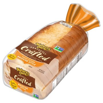 Nature's Own Perfectly Crafted Thick Sliced Brioche Style Bread, 22 oz