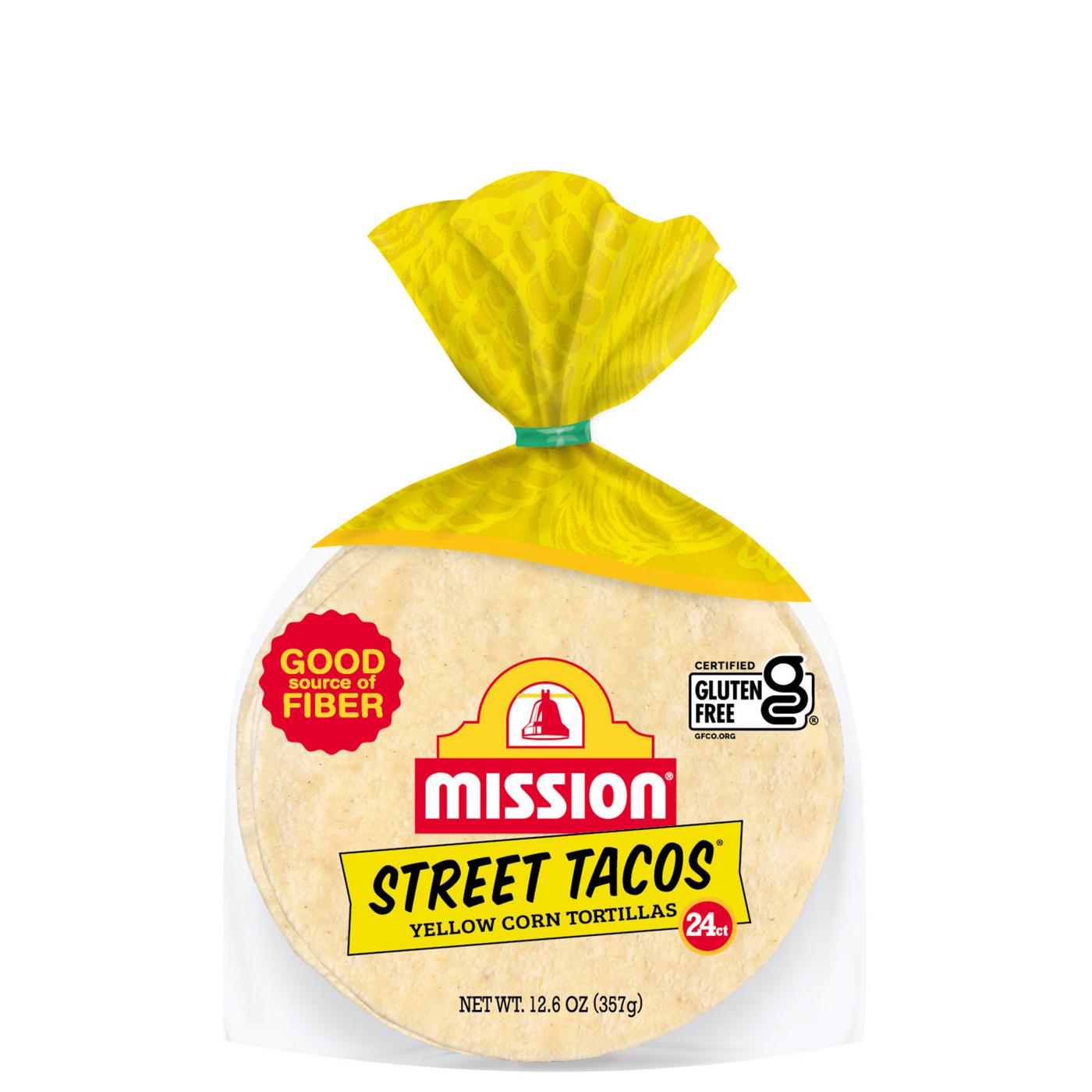 Mission Yellow Corn Street Taco Tortillas 24 Count; image 1 of 7