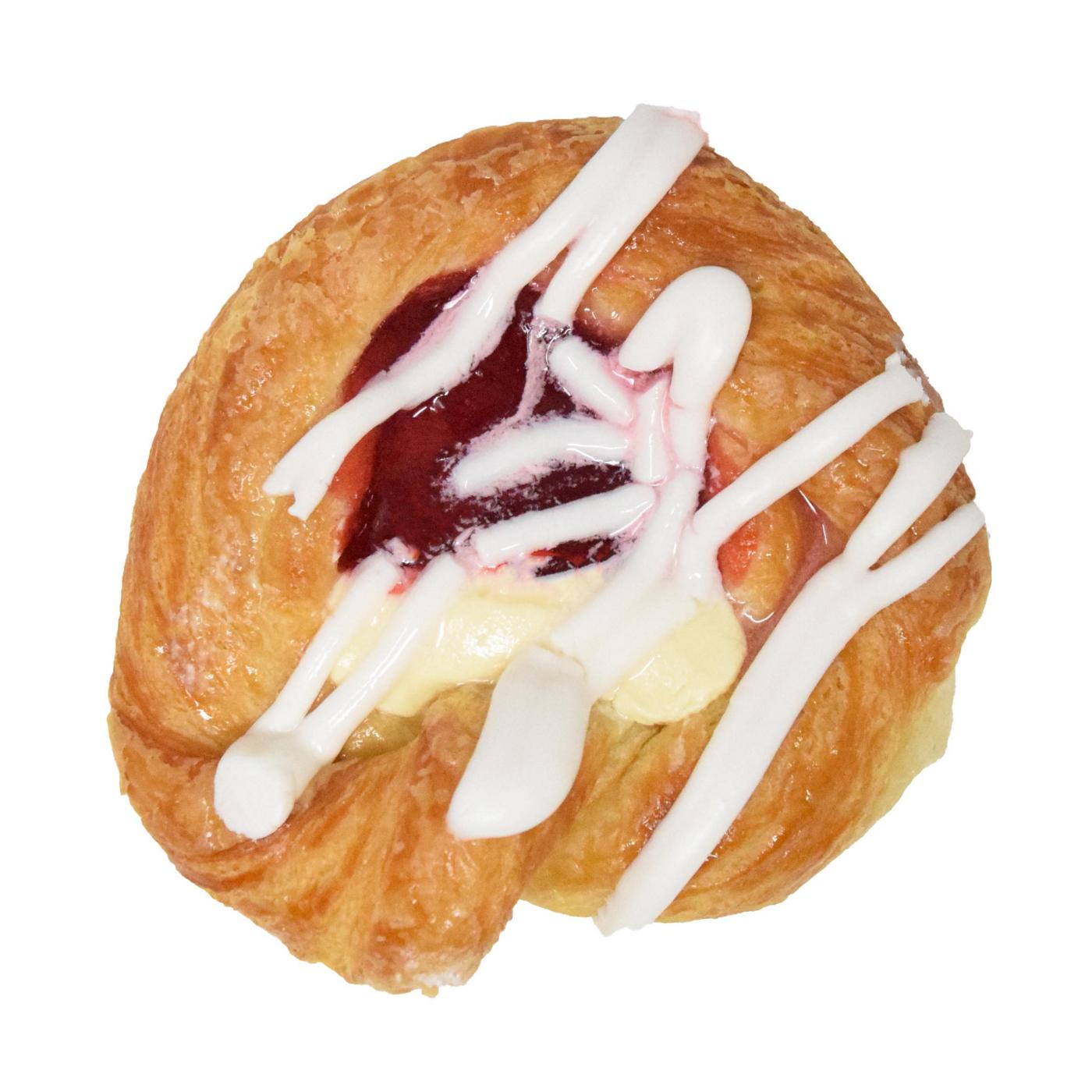 H-E-B Bakery Strawberry Cheese Danish Twist Pastry; image 1 of 2