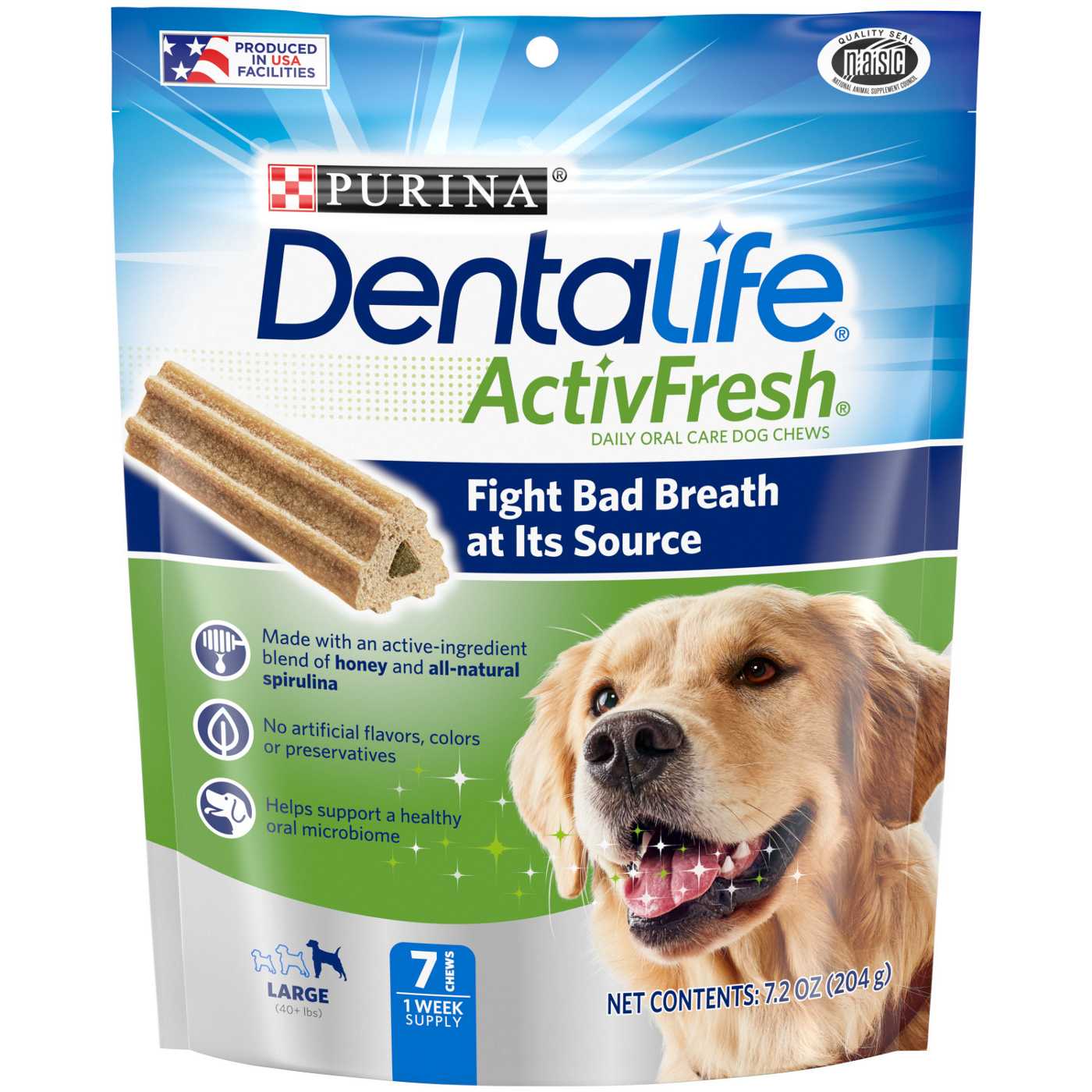 DentaLife ActivFresh Oral Care Large Dog Chews
