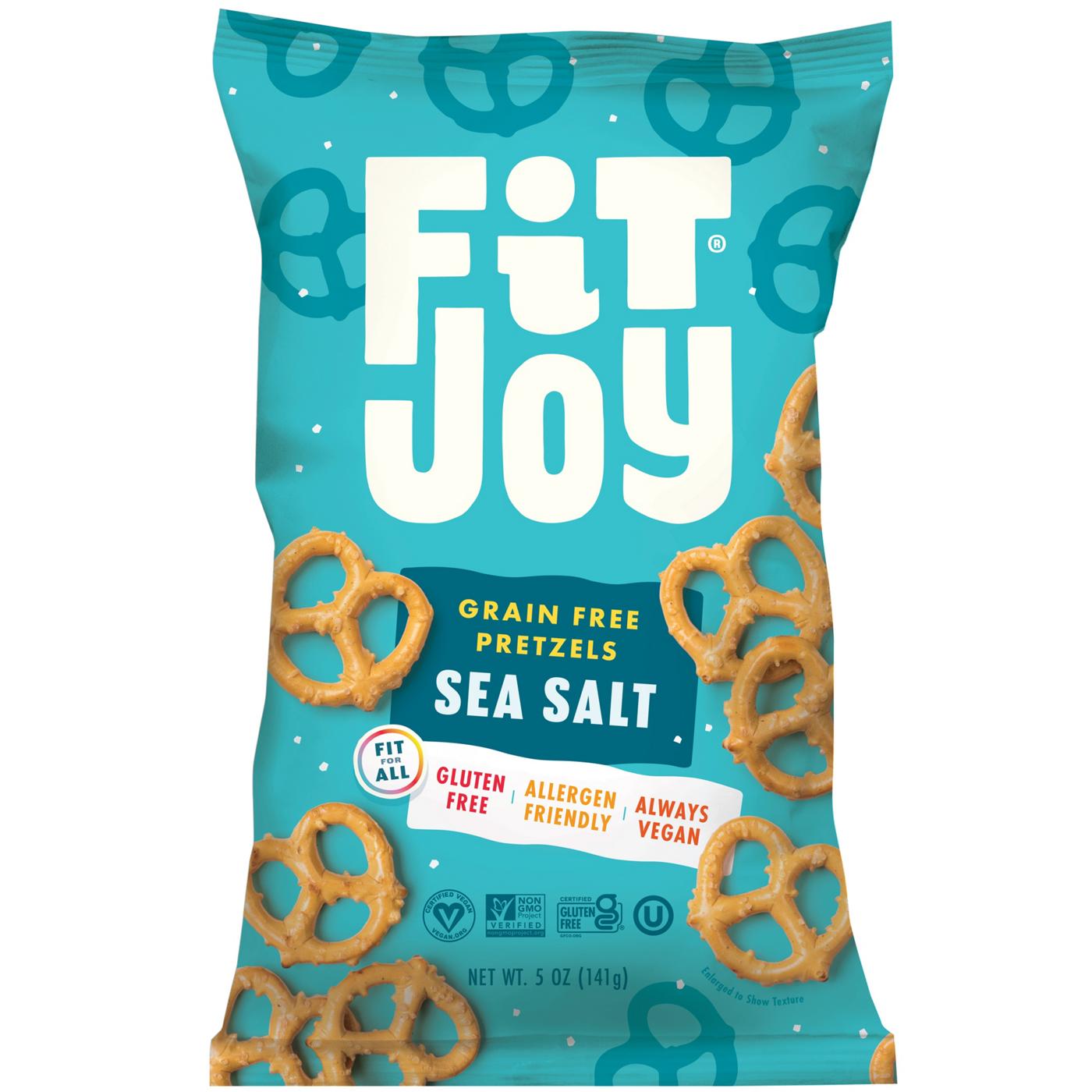 FitJoy Himalayan Sea Salt Grain Free Pretzels; image 1 of 2