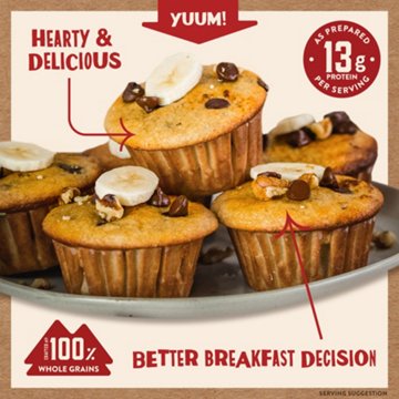 Kodiak 13g Protein Muffin Mix - Chocolate Chip, 14 oz