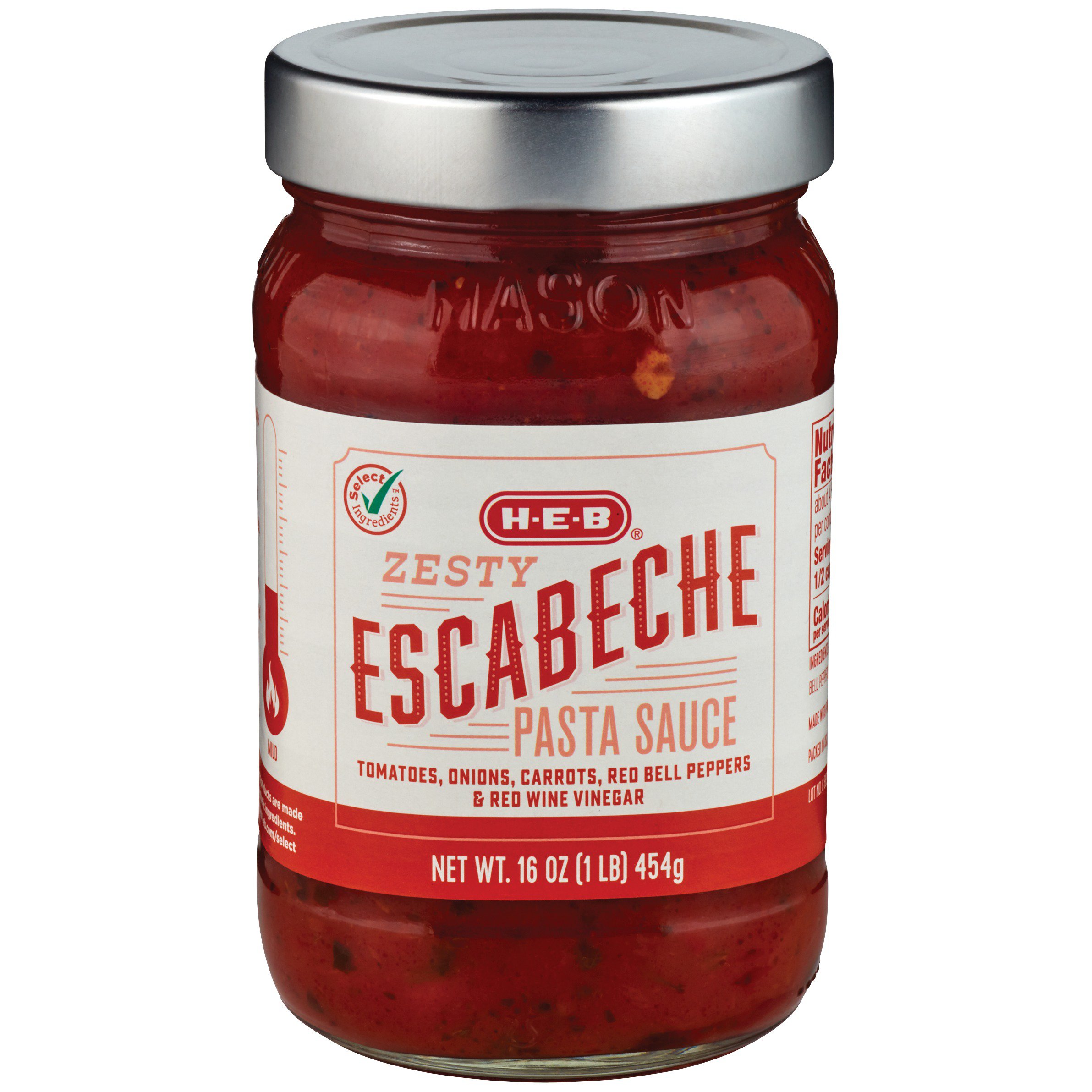 H-E-B Select Ingredients Escabeche Pasta Sauce - Shop Pasta Sauces At H-E-B