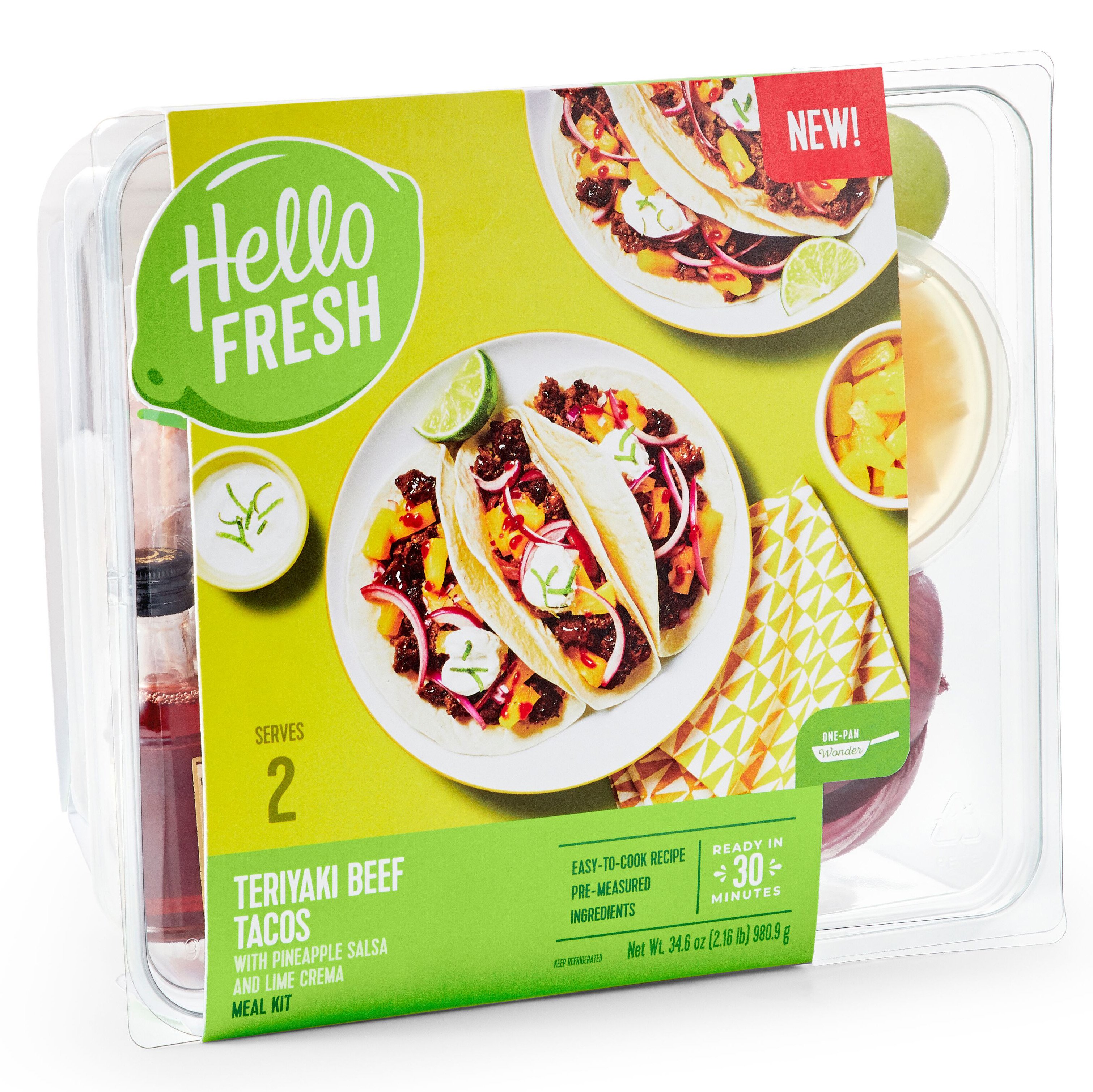 Hello Fresh Teriyaki Beef Tacos Shop Meal Kits at HEB