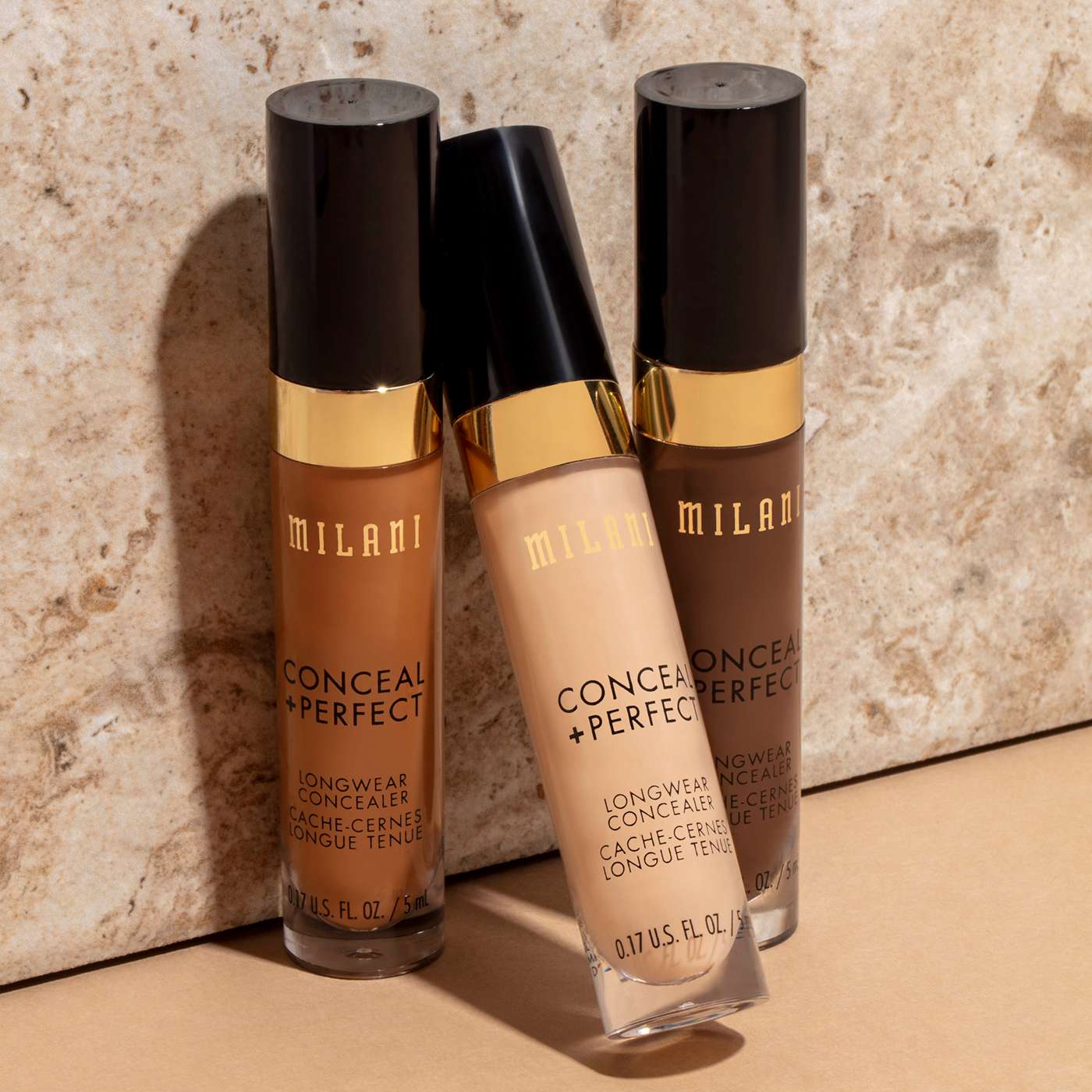 Milani Conceal + Perfect Longwear Concealer - Warm Tan; image 2 of 10