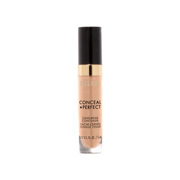 Milani Conceal + Perfect Longwear Concealer - Medium Beige, 0.17 oz