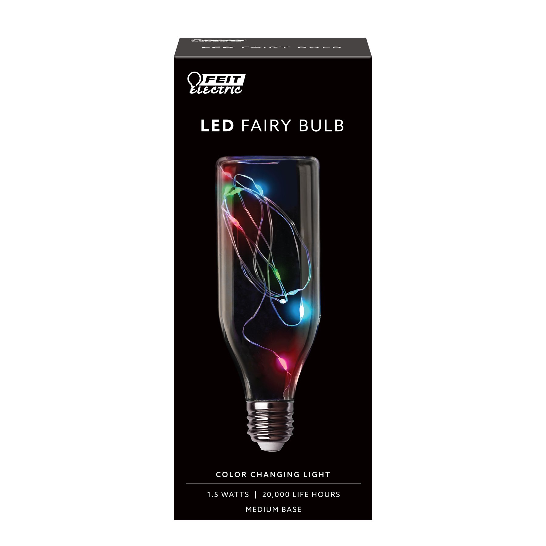 Feit Electric LED Color Changing Fairy Light Bottle Bulb Shop Home